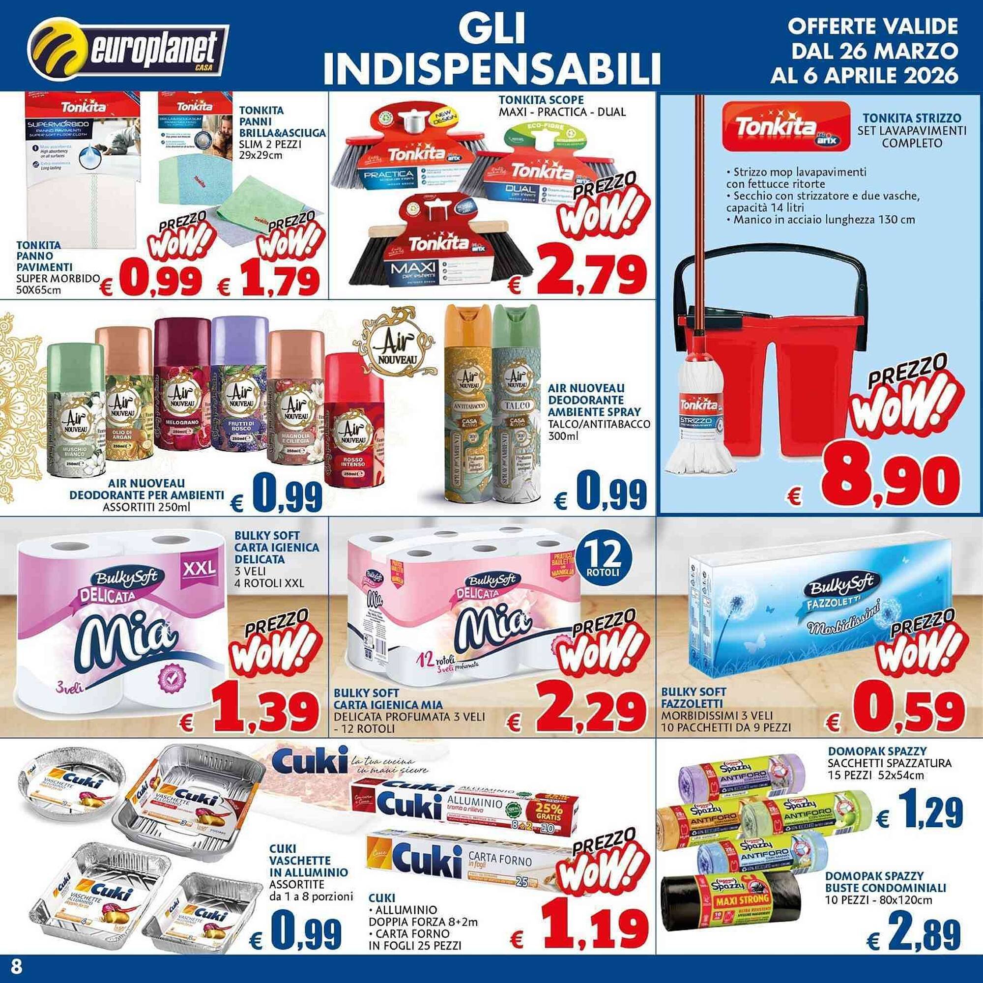 Volantino Europlanet Casa (2026-03-26 - 2026-04-06)