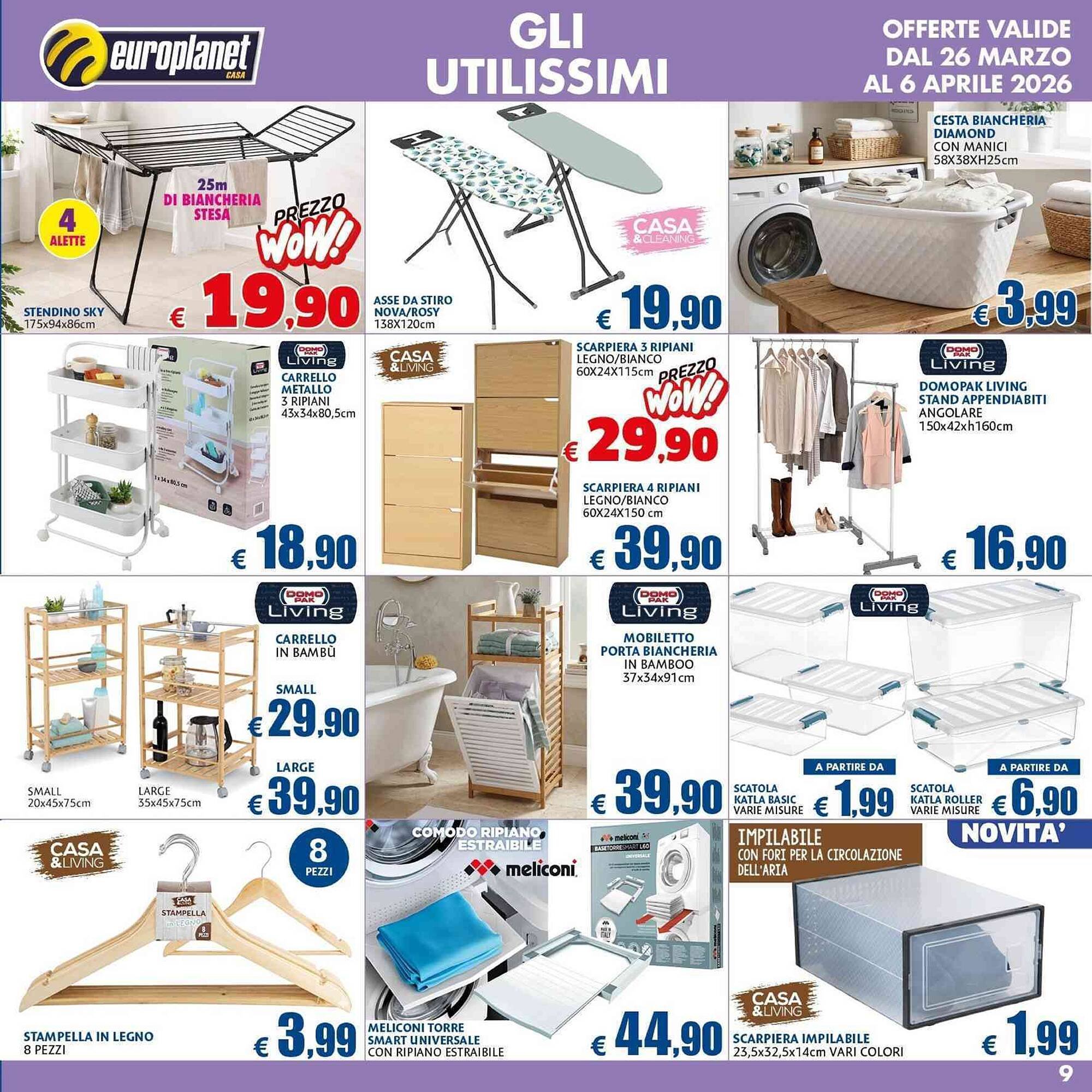 Volantino Europlanet Casa (2026-03-26 - 2026-04-06)
