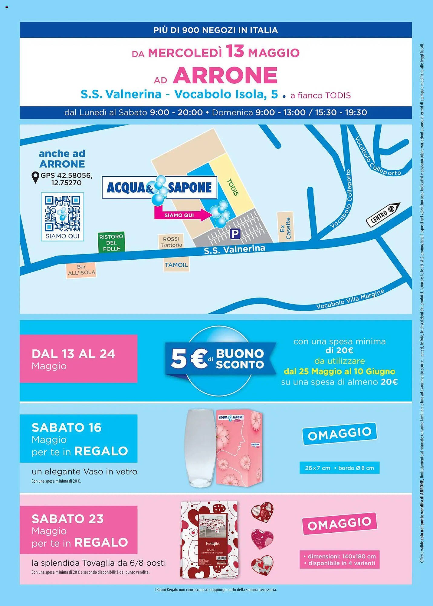 Volantino Acqua &amp; Sapone (2026-05-13 - 2026-06-10)