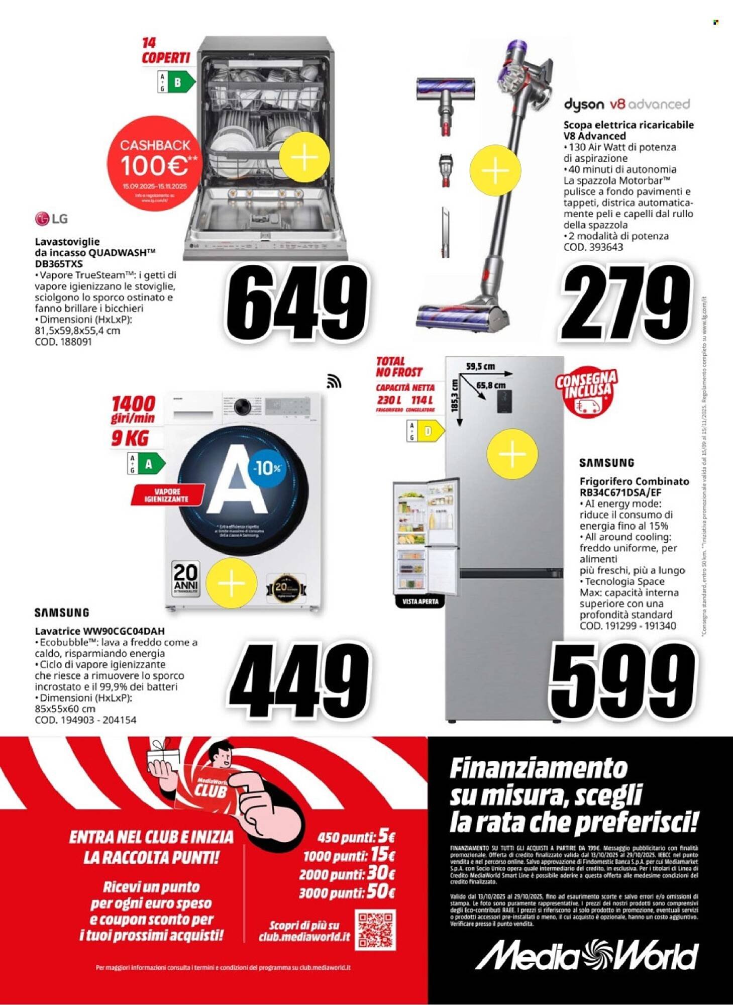 Volantino MediaWorld (2025-10-13 - 2025-10-29)