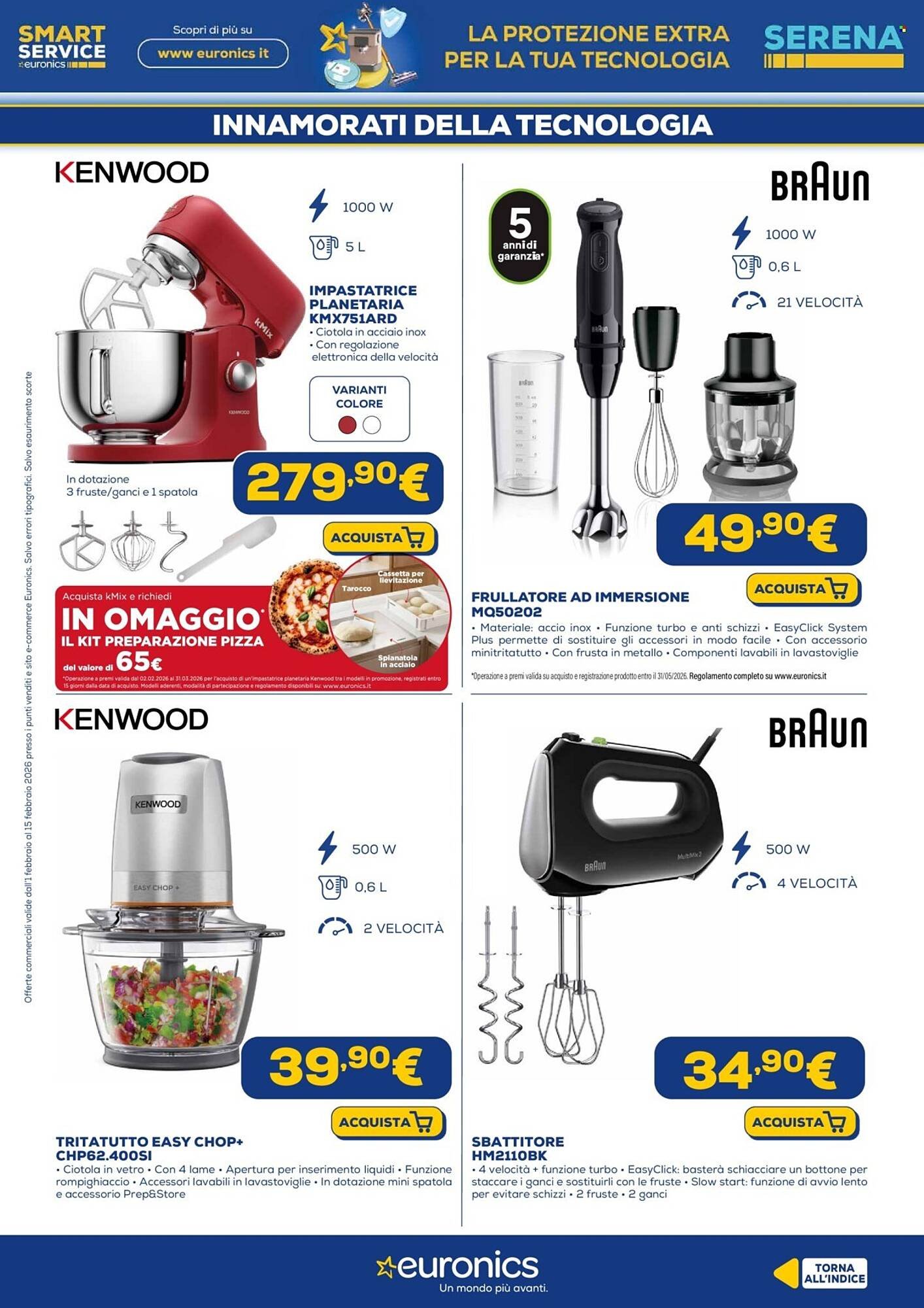 Volantino Euronics (2026-02-01 - 2026-02-15)