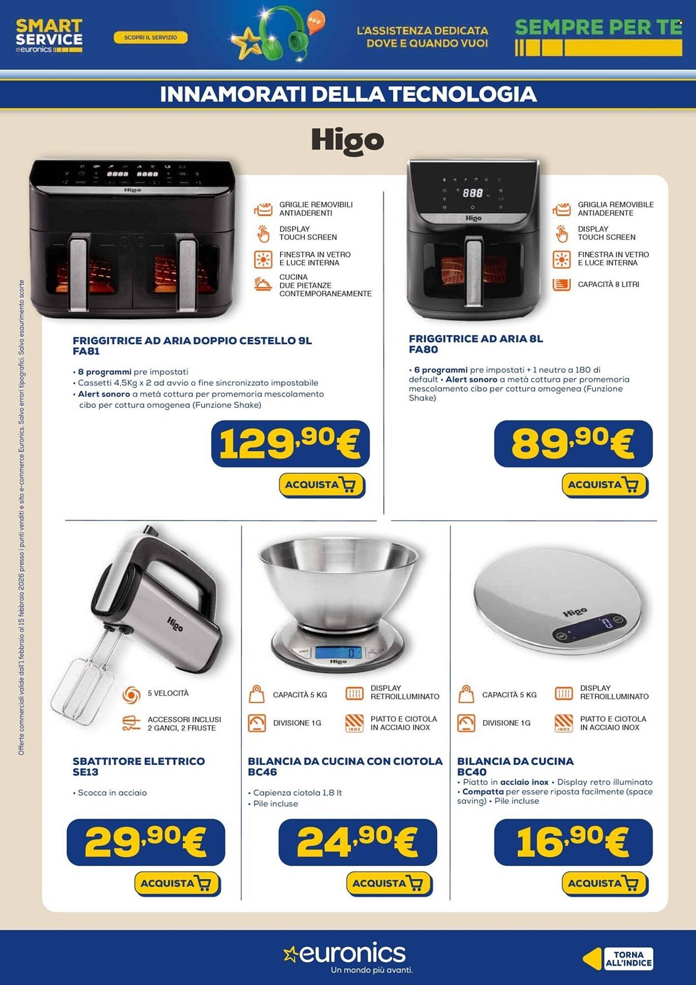 Volantino Euronics (2026-02-01 - 2026-02-15)