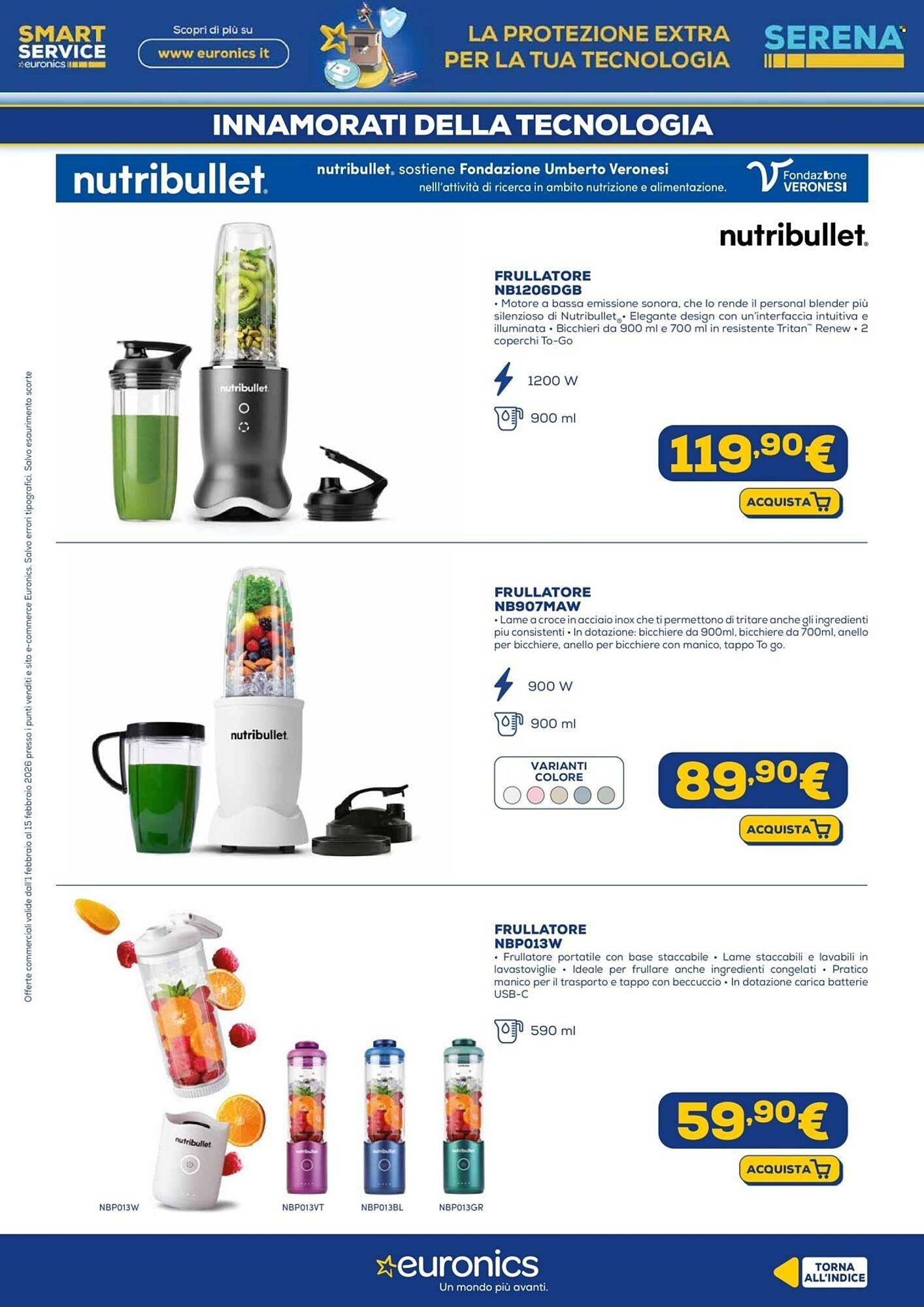 Volantino Euronics (2026-02-01 - 2026-02-15)