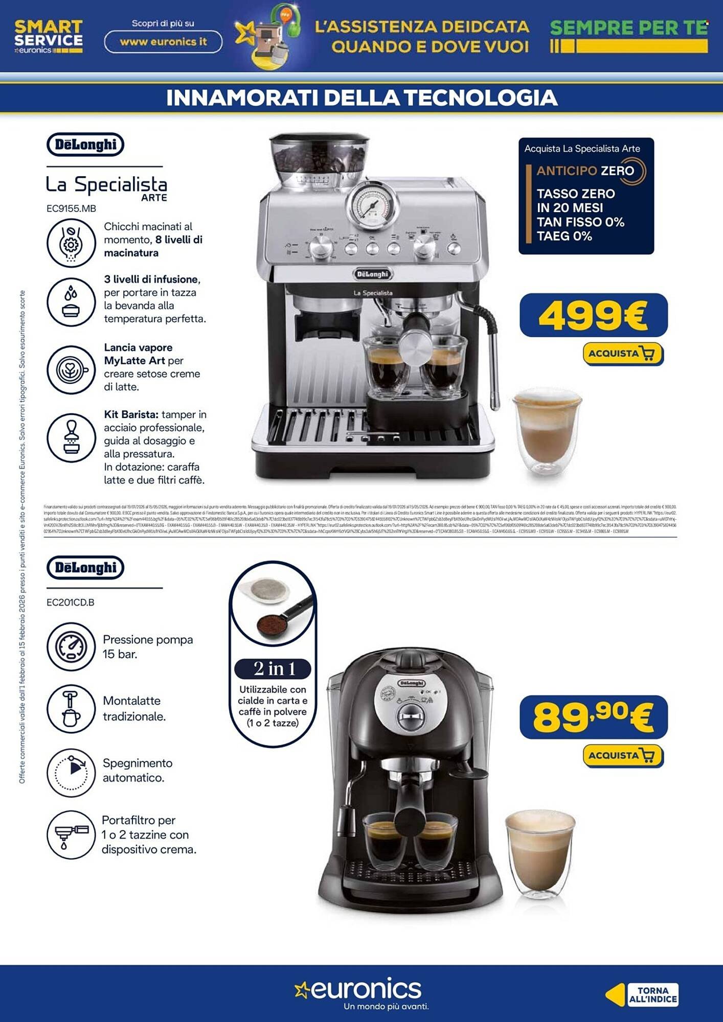 Volantino Euronics (2026-02-01 - 2026-02-15)