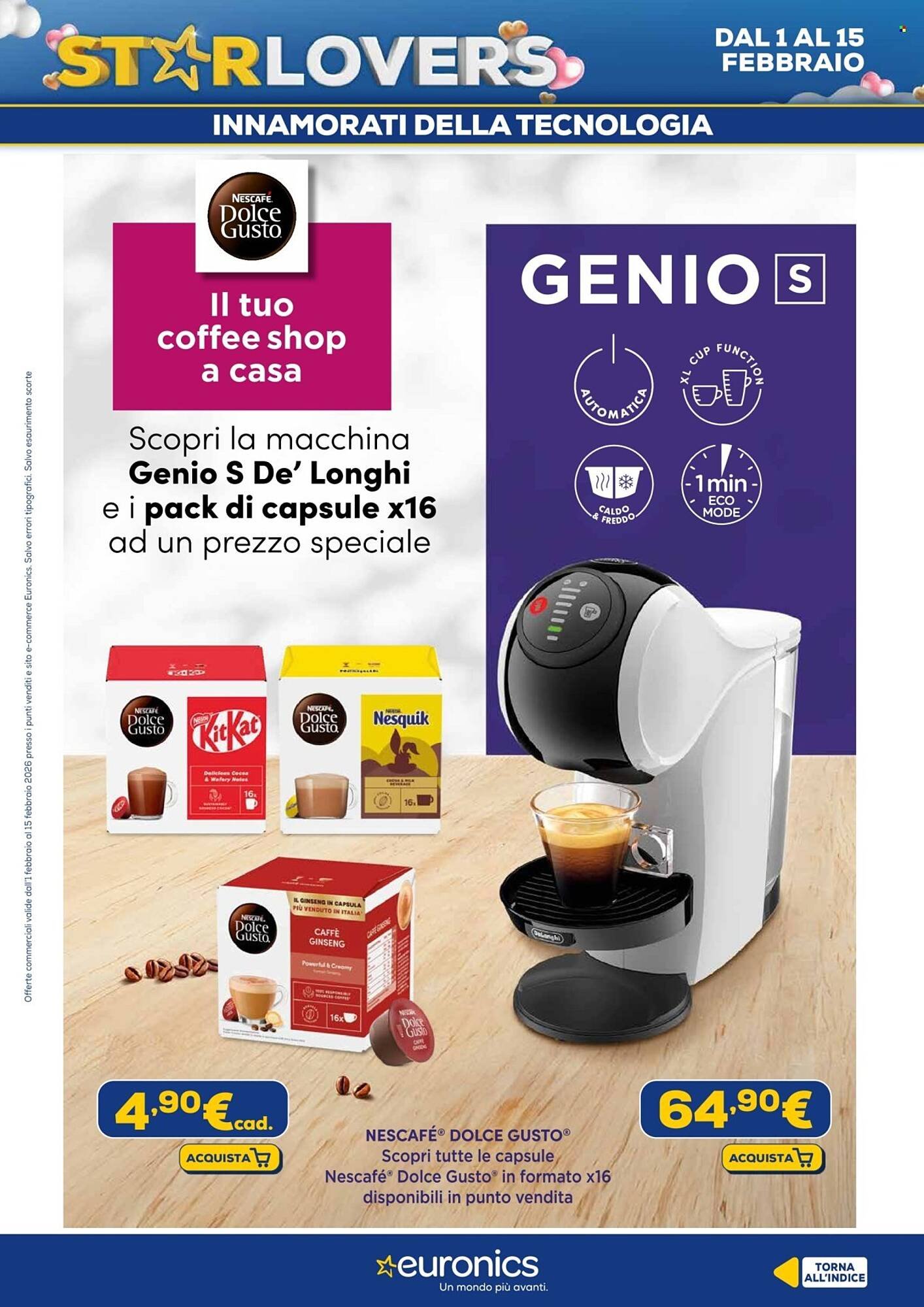 Volantino Euronics (2026-02-01 - 2026-02-15)