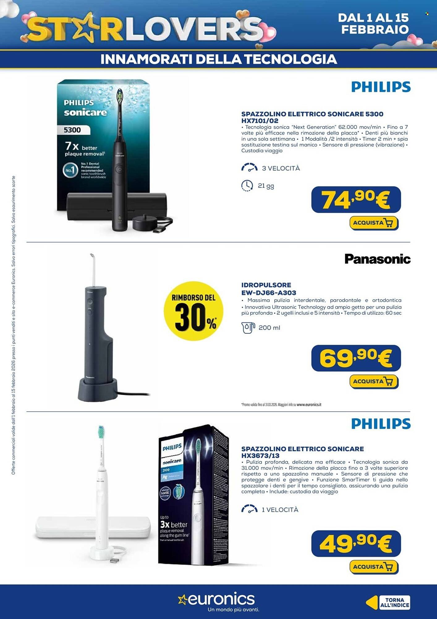 Volantino Euronics (2026-02-01 - 2026-02-15)