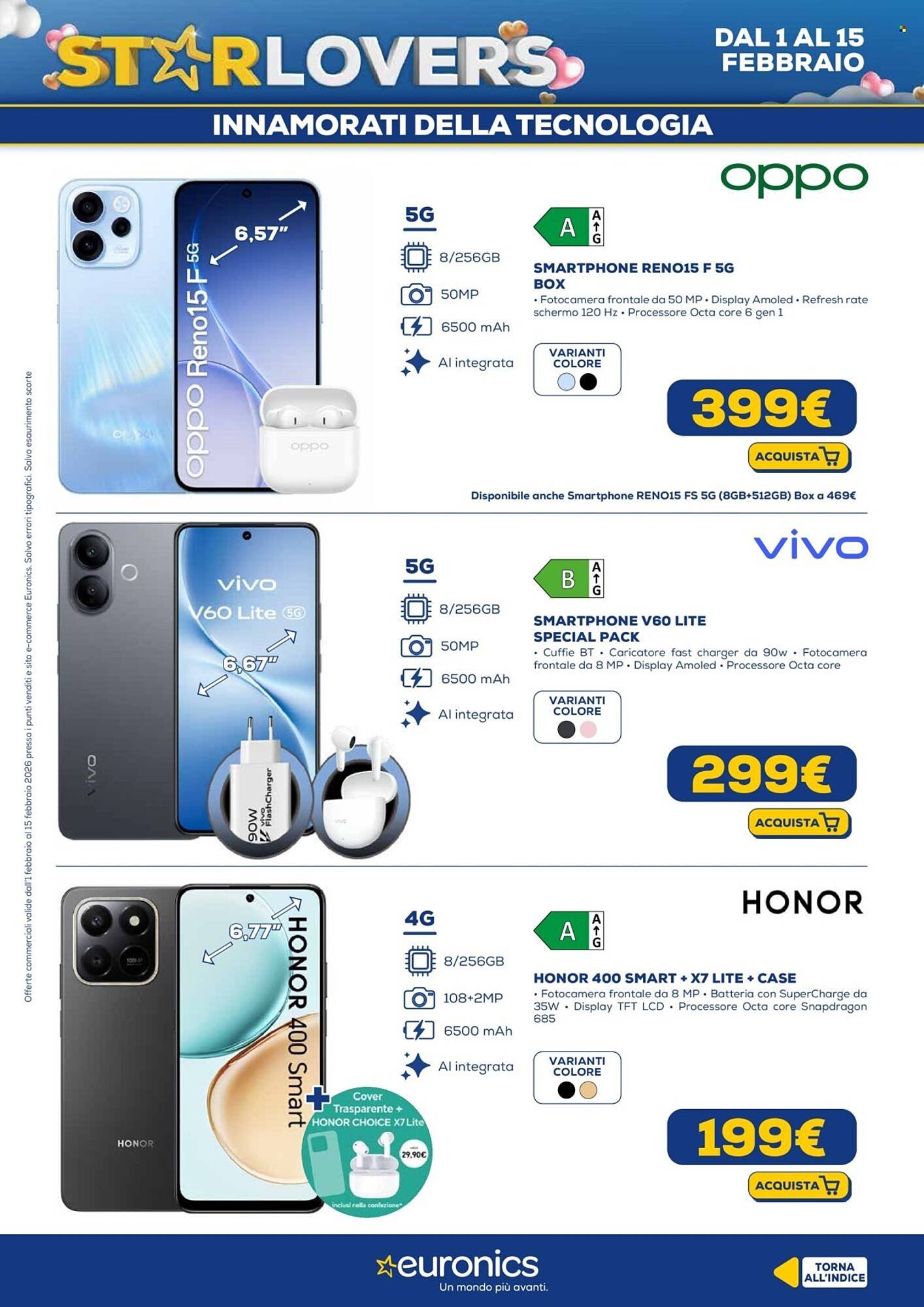 Volantino Euronics (2026-02-01 - 2026-02-15)