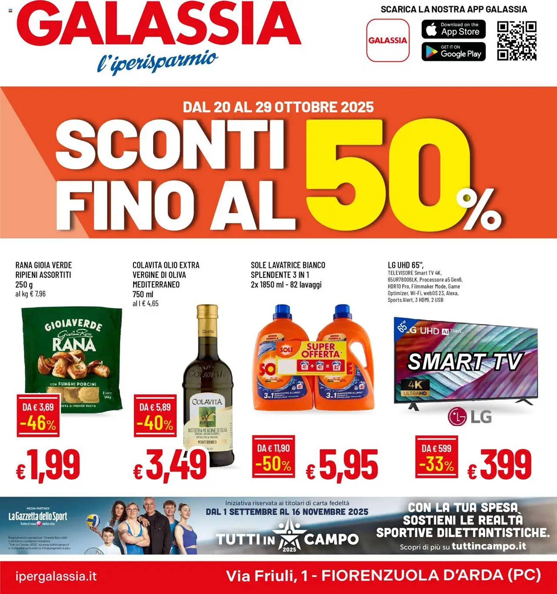 Volantino Galassia (2025-10-20 - 2025-10-29)