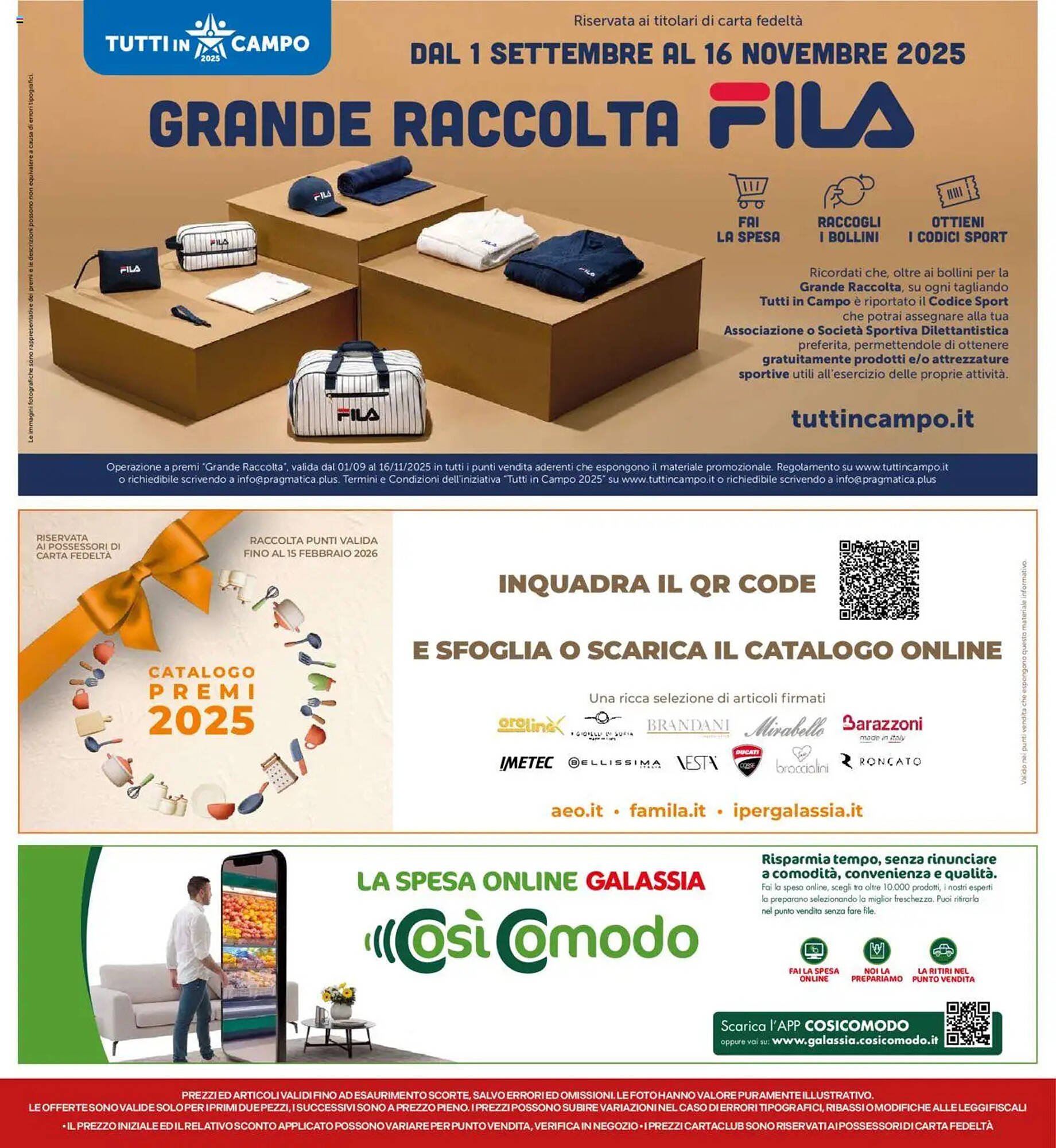 Volantino Galassia (2025-10-20 - 2025-10-29)