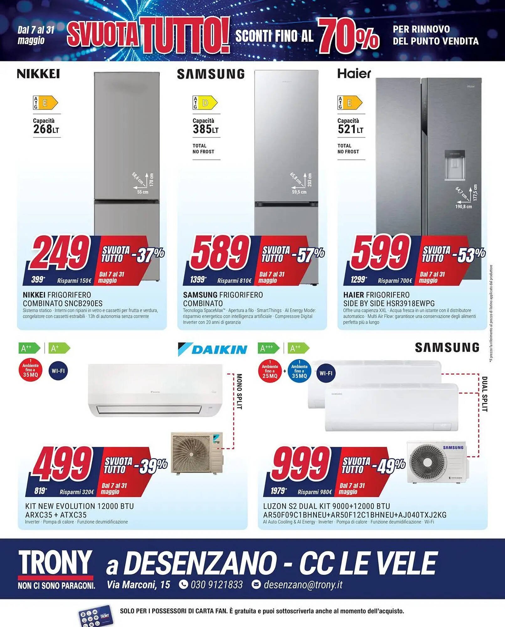 Volantino Trony (2026-05-07 - 2026-05-17)