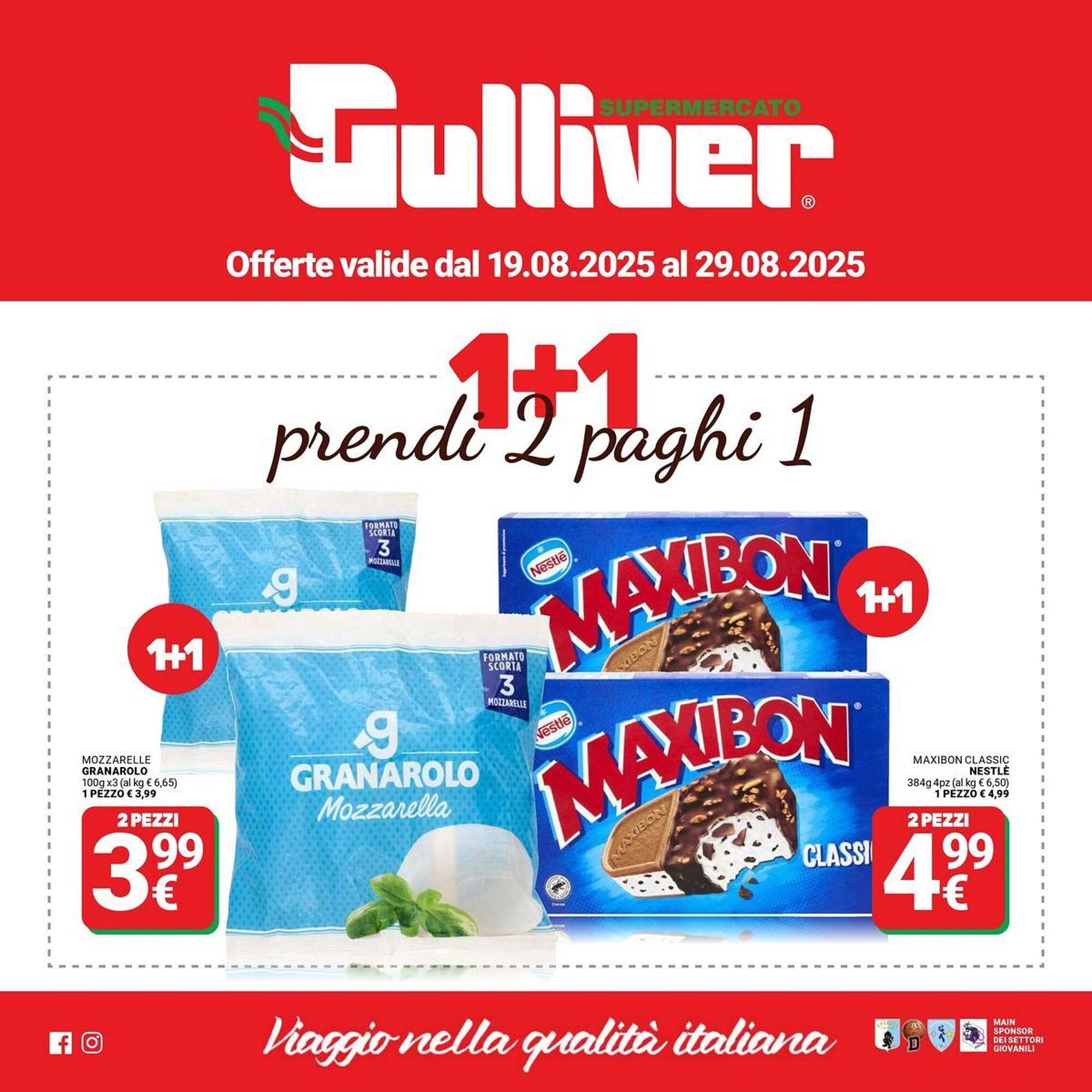 Volantino Supermercati Gulliver (2025-08-19 - 2025-08-29)
