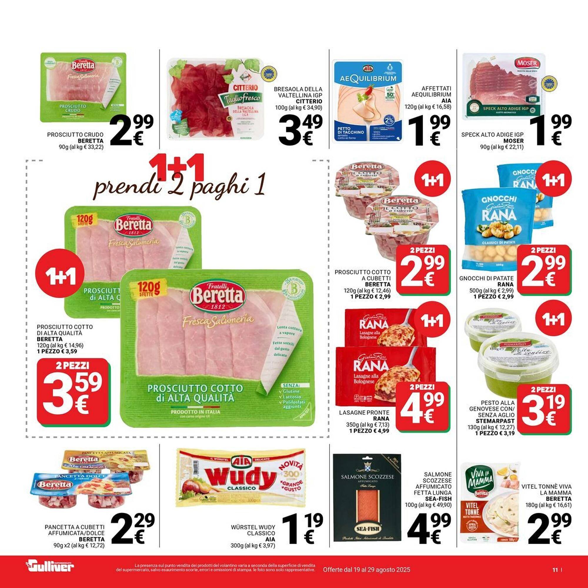 Volantino Supermercati Gulliver (2025-08-19 - 2025-08-29)