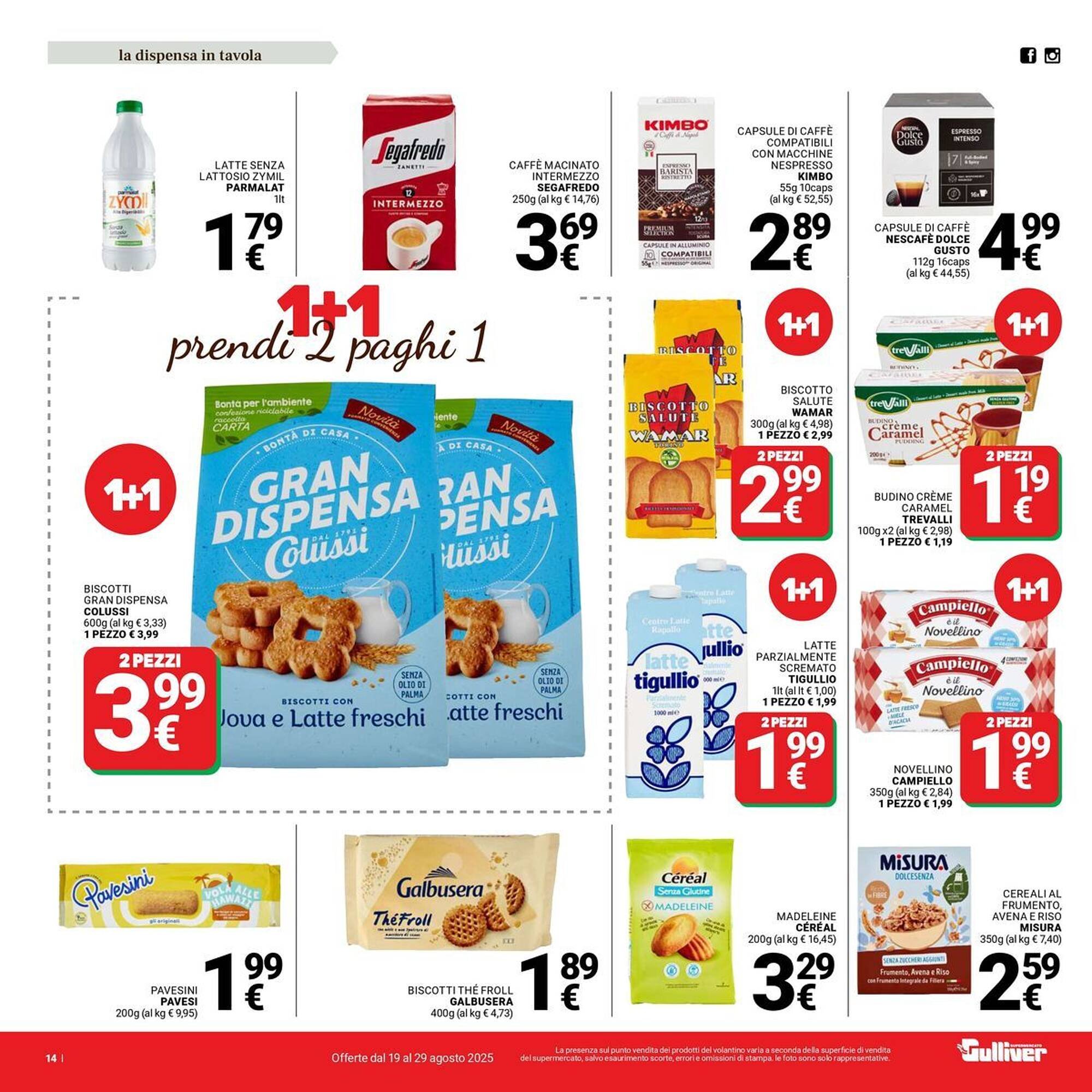 Volantino Supermercati Gulliver (2025-08-19 - 2025-08-29)