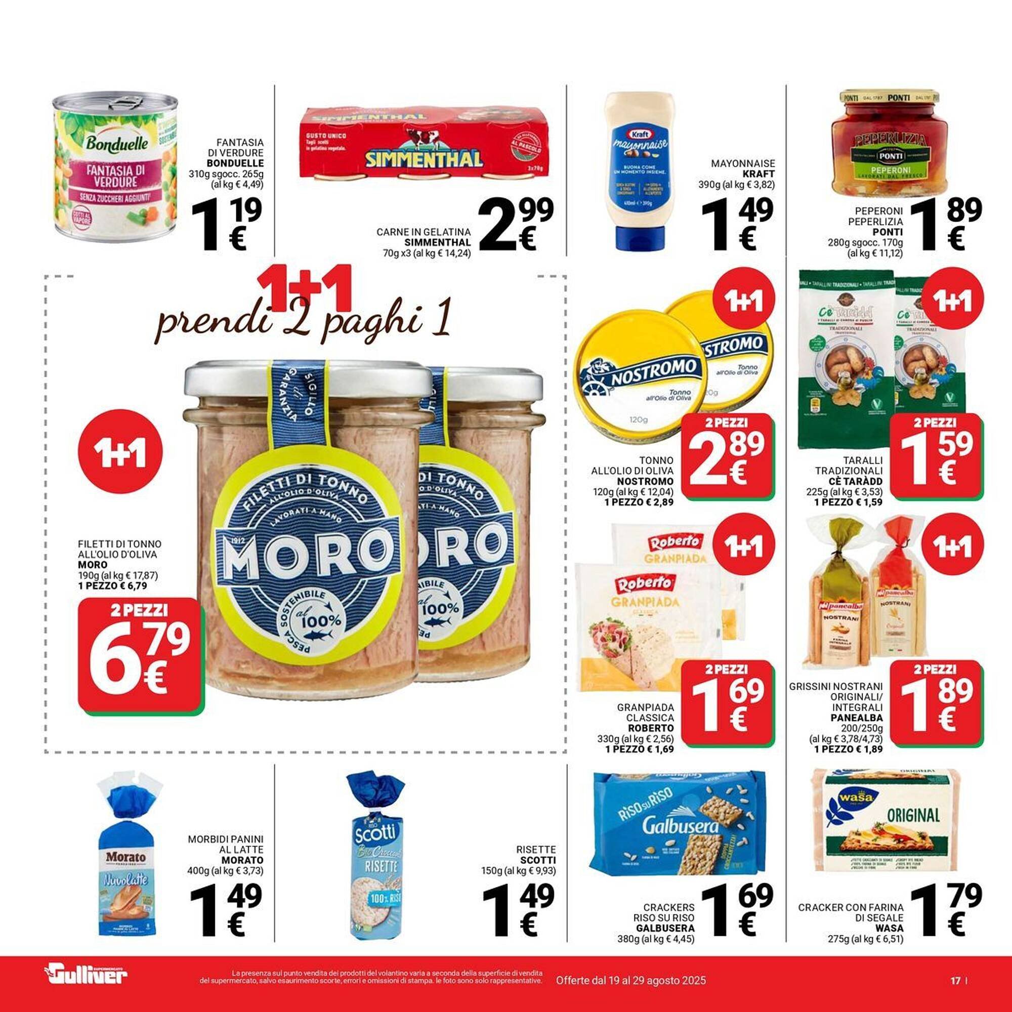 Volantino Supermercati Gulliver (2025-08-19 - 2025-08-29)