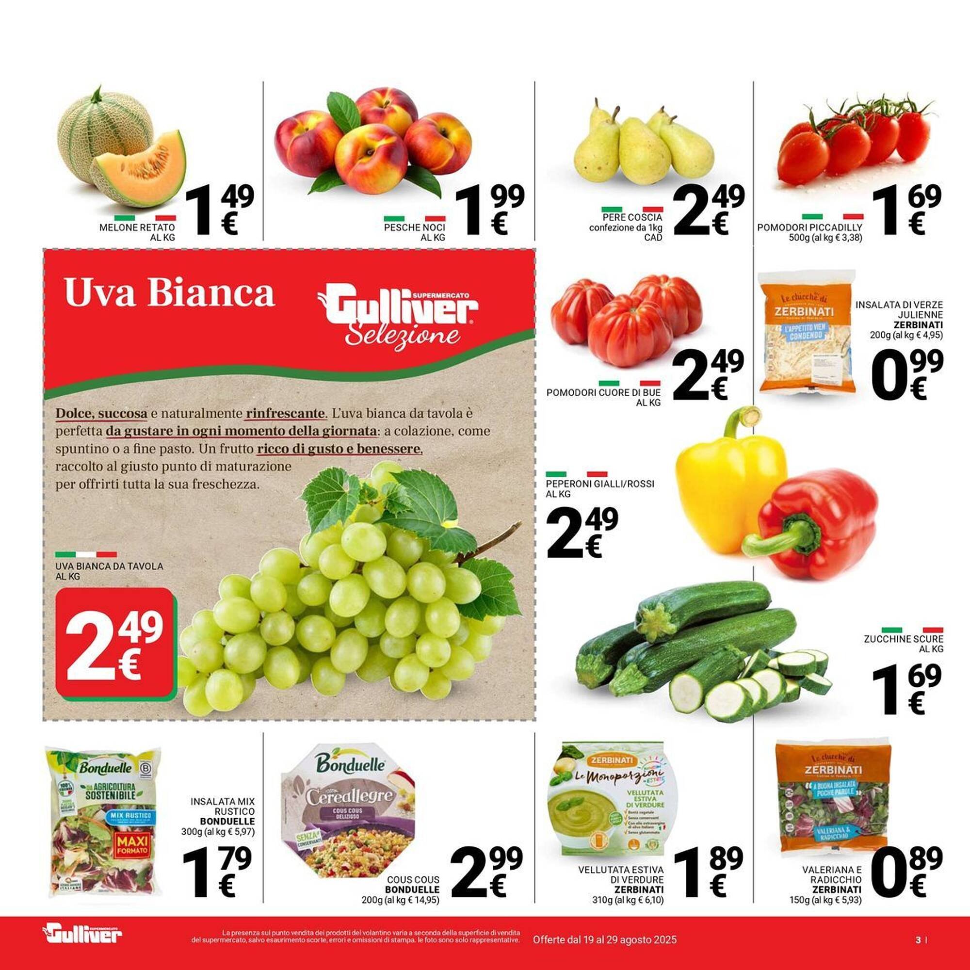 Volantino Supermercati Gulliver (2025-08-19 - 2025-08-29)