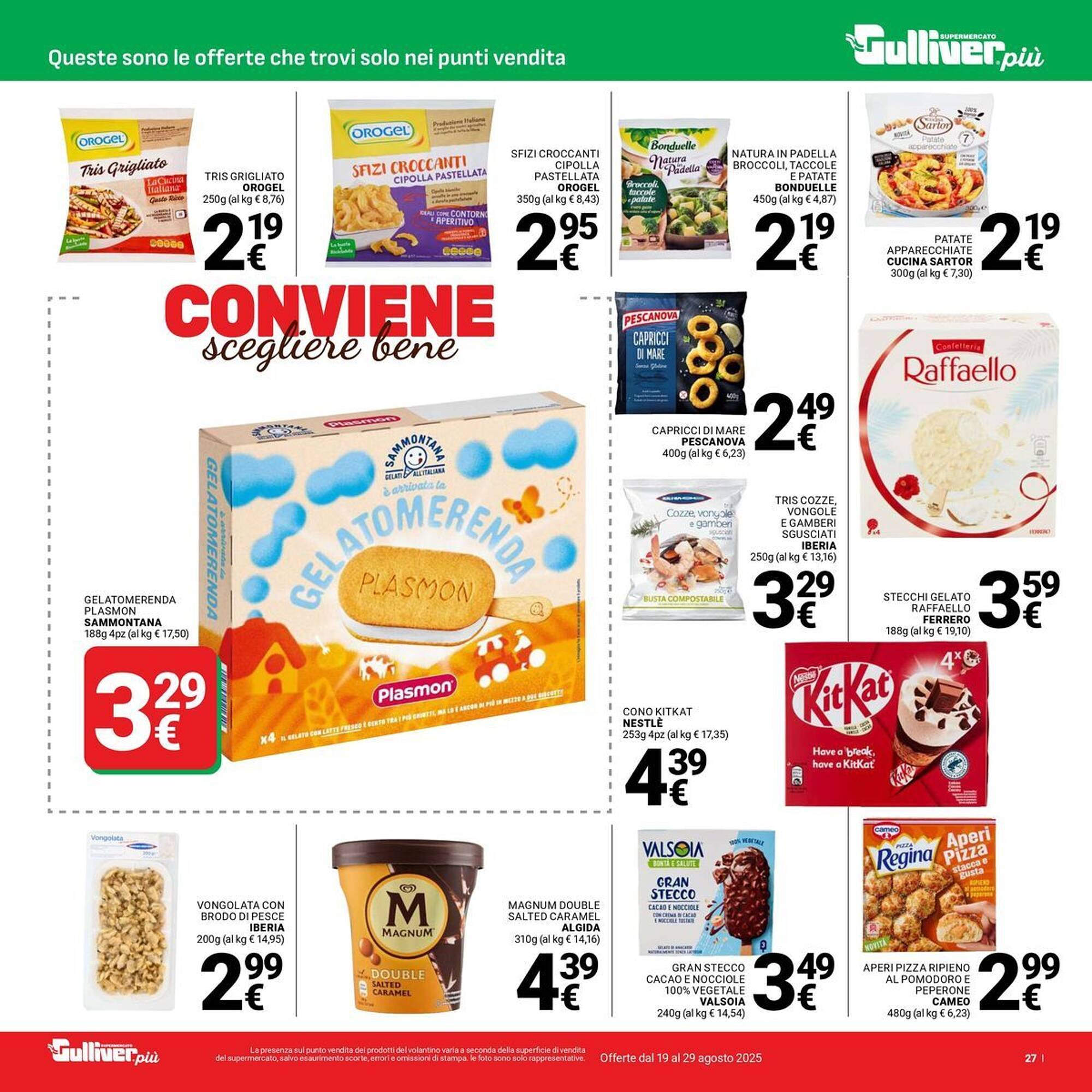 Volantino Supermercati Gulliver (2025-08-19 - 2025-08-29)