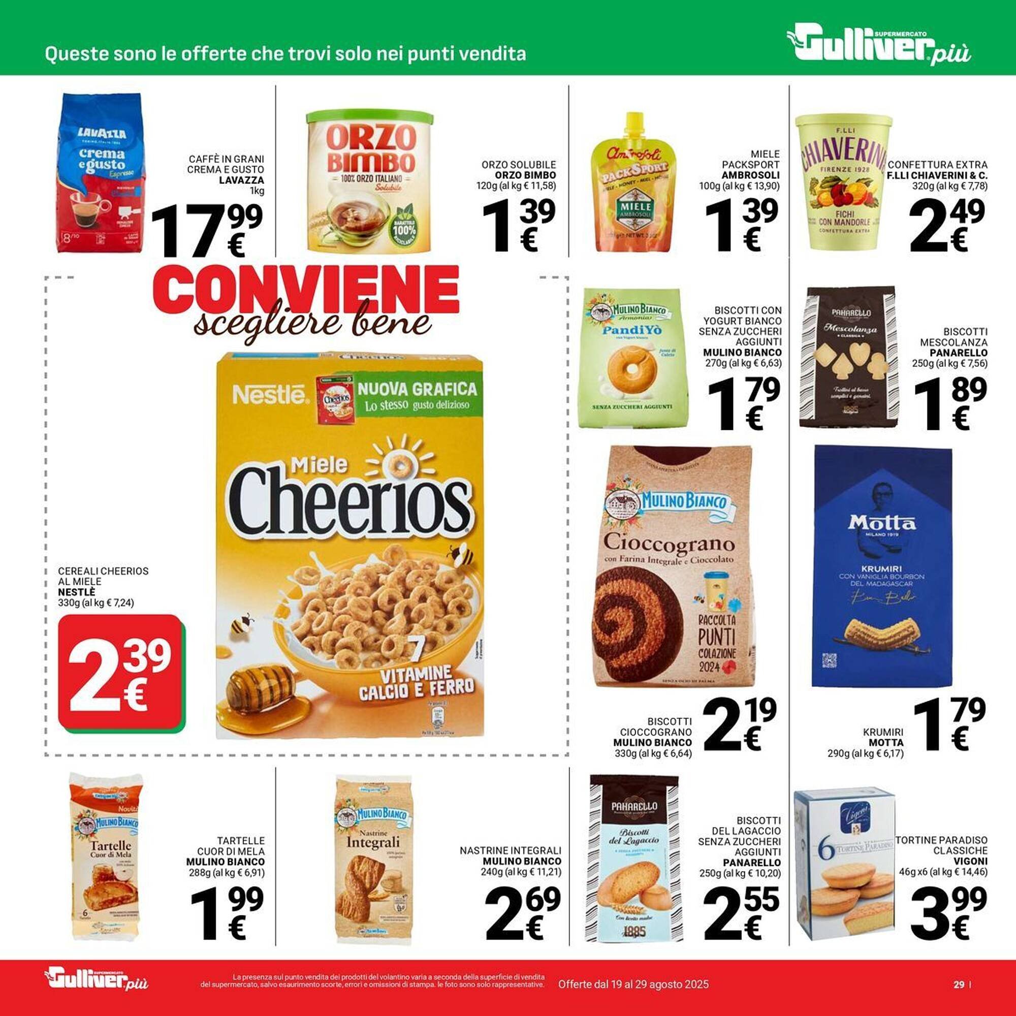 Volantino Supermercati Gulliver (2025-08-19 - 2025-08-29)