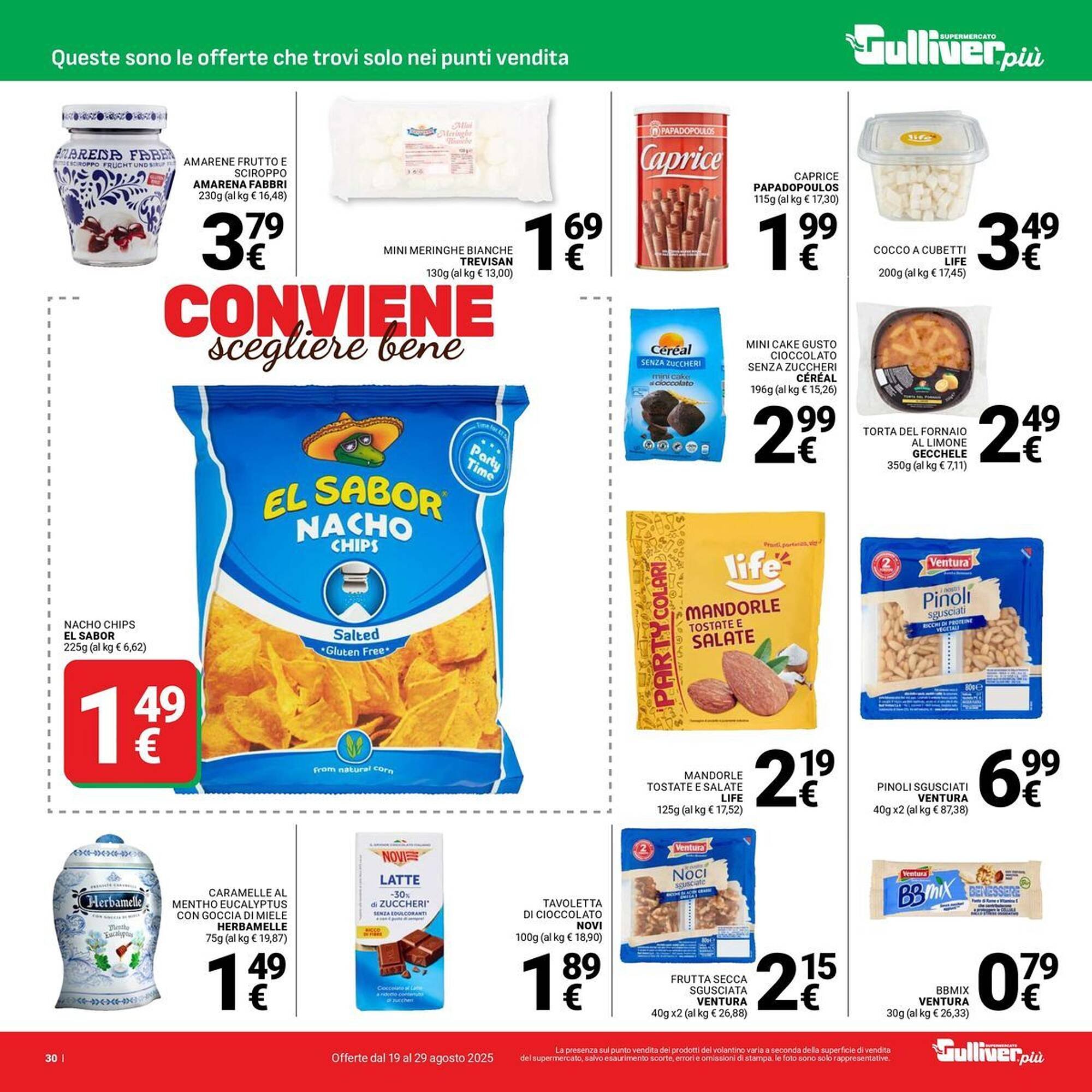 Volantino Supermercati Gulliver (2025-08-19 - 2025-08-29)