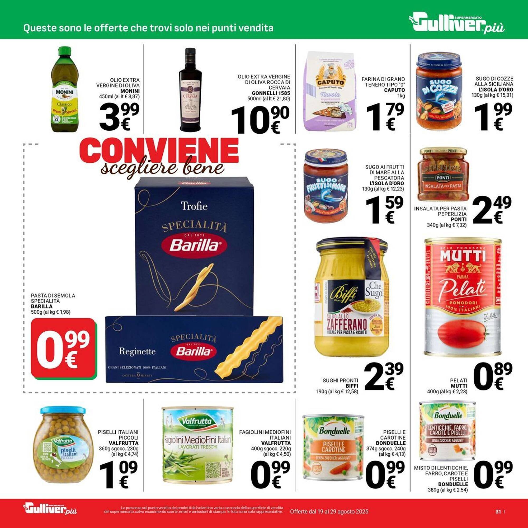 Volantino Supermercati Gulliver (2025-08-19 - 2025-08-29)