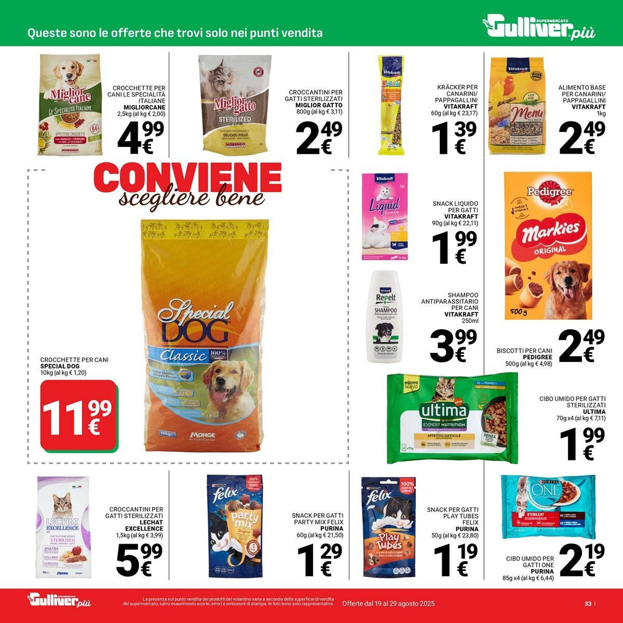 Volantino Supermercati Gulliver (2025-08-19 - 2025-08-29)