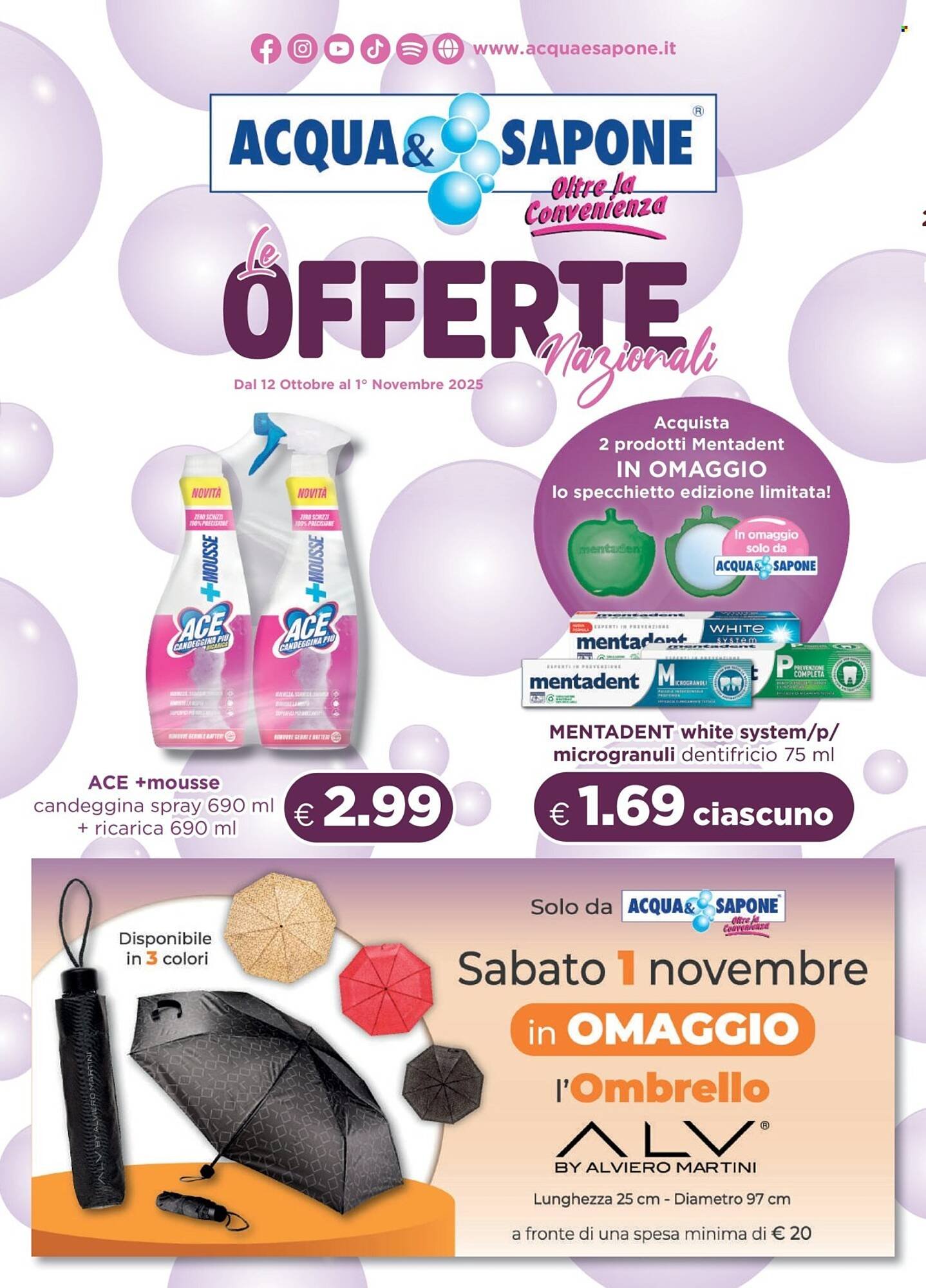 Volantino Acqua & Sapone (2025-10-12 - 2025-11-01)