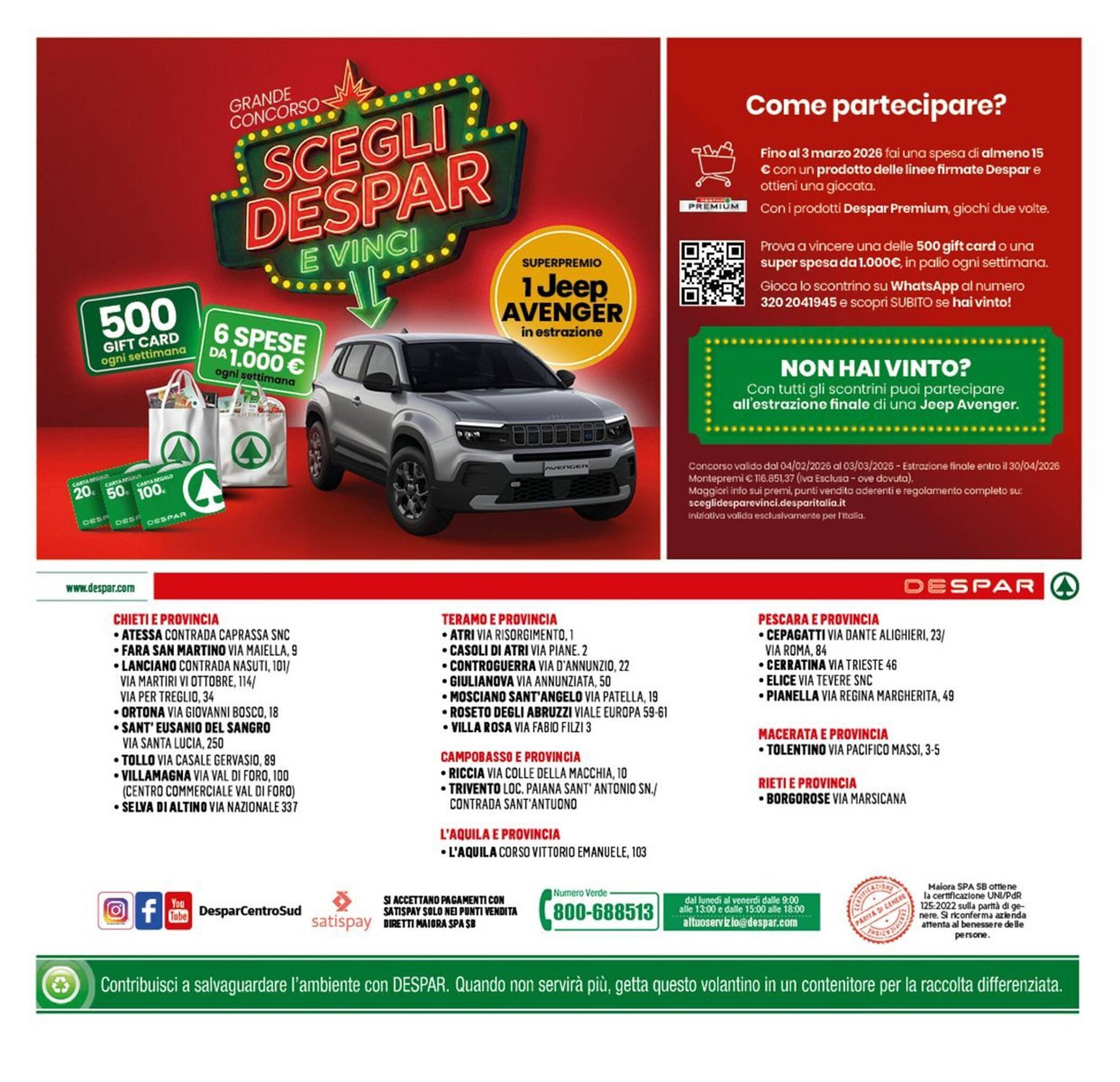 Volantino Despar (2026-02-12 - 2026-02-19)