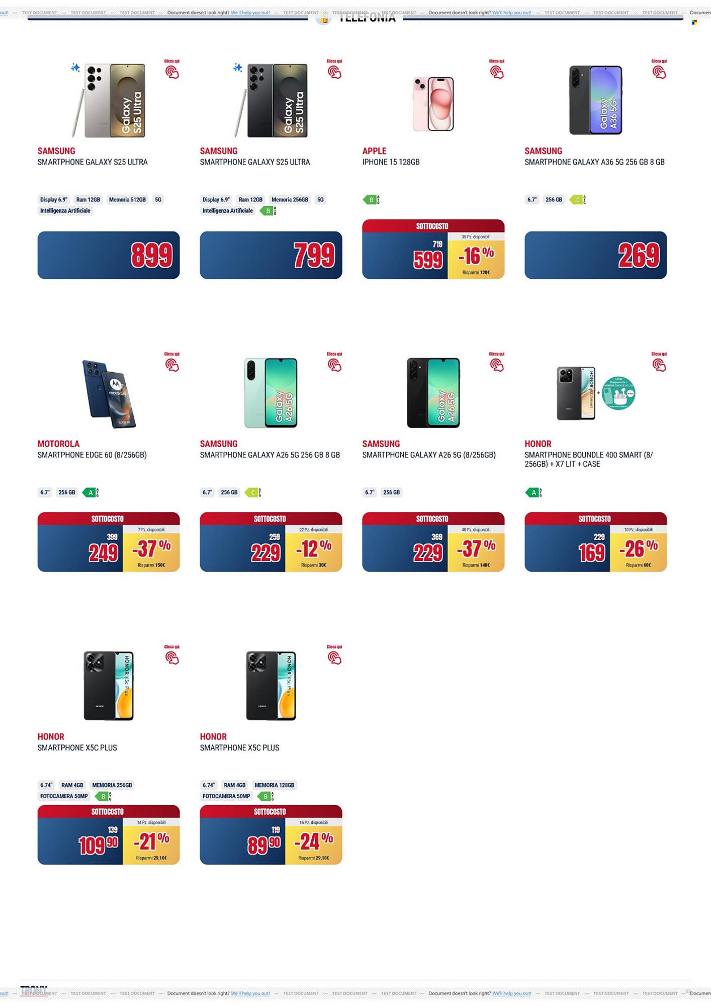 Volantino Trony (2025-12-13 - 2025-12-22)
