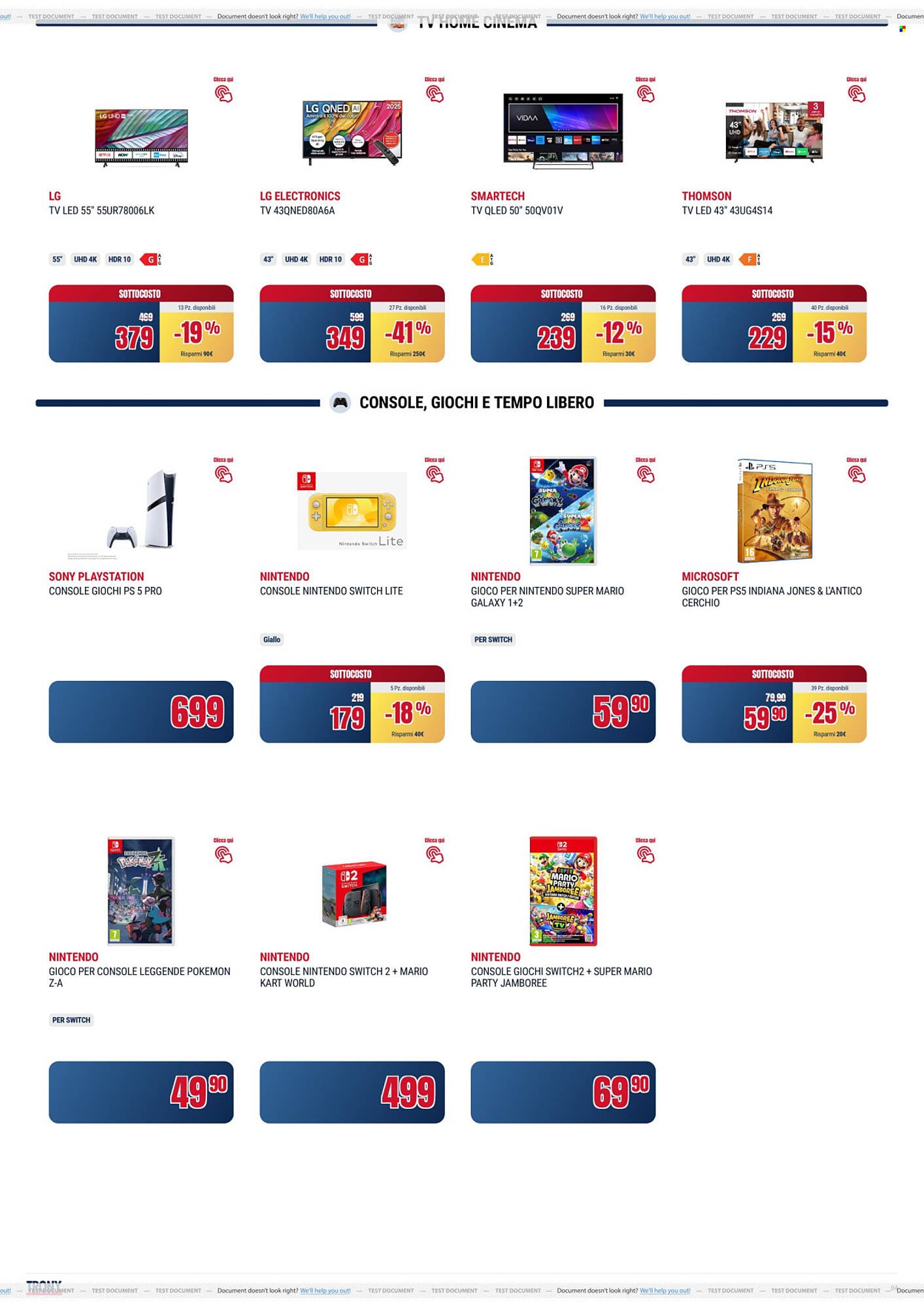 Volantino Trony (2025-12-13 - 2025-12-22)