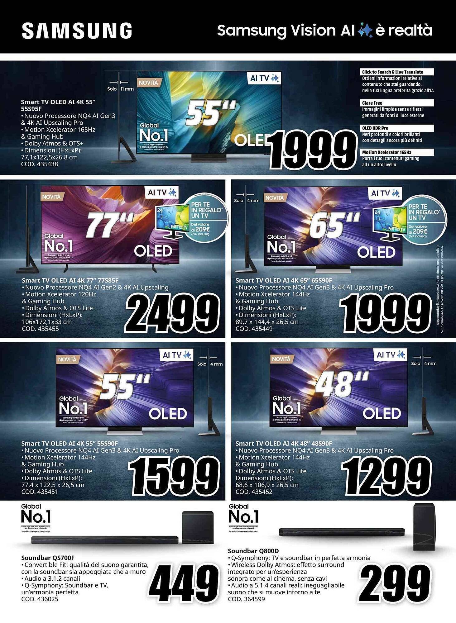 Volantino MediaWorld (2025-08-27 - 2025-09-07)