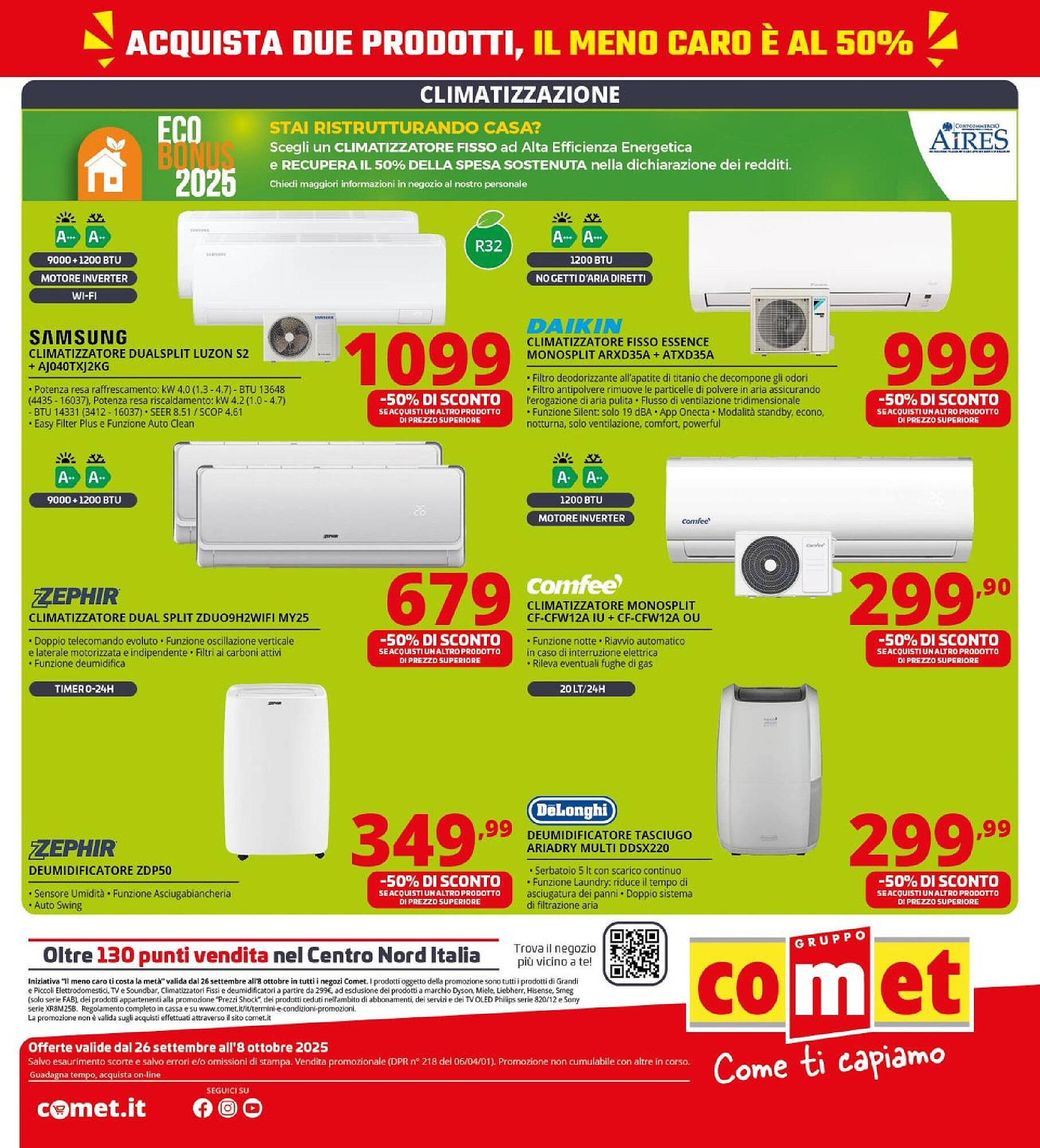 Volantino Comet (2025-09-25 - 2025-10-08)