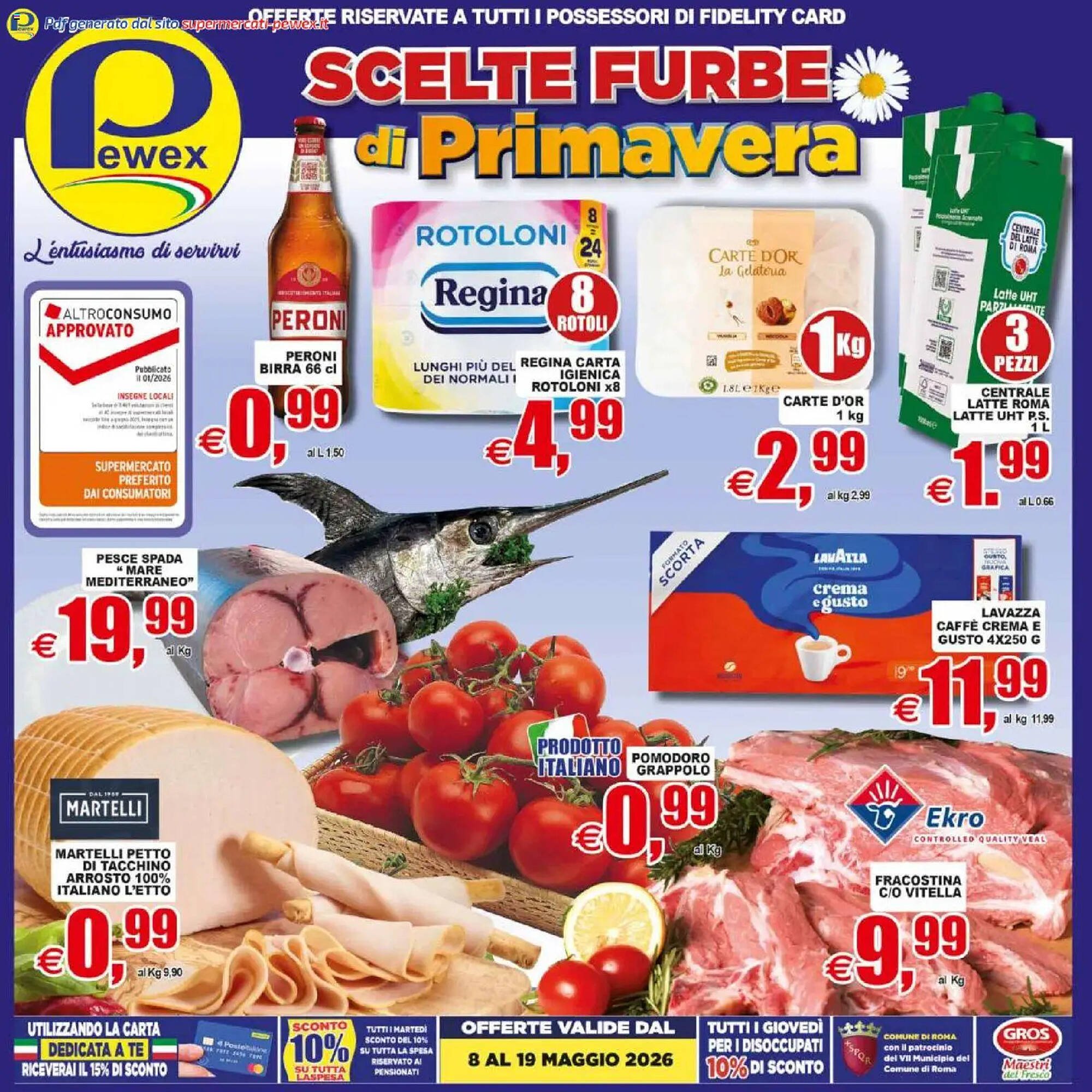 Volantino Pewex (2026-05-08 - 2026-05-19)