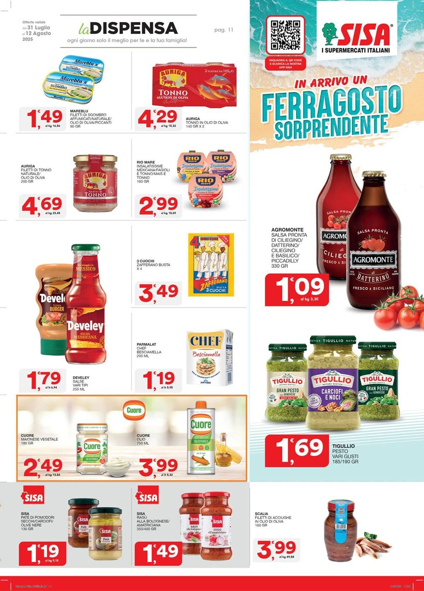 Volantino Sisa (2025-07-31 - 2025-08-12)