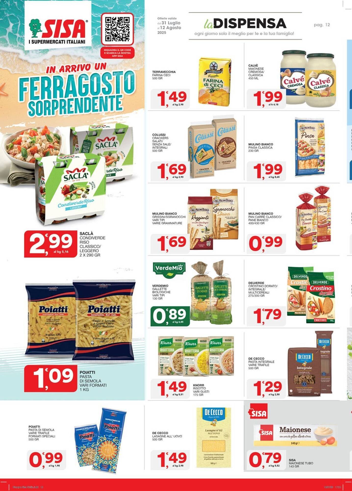Volantino Sisa (2025-07-31 - 2025-08-12)