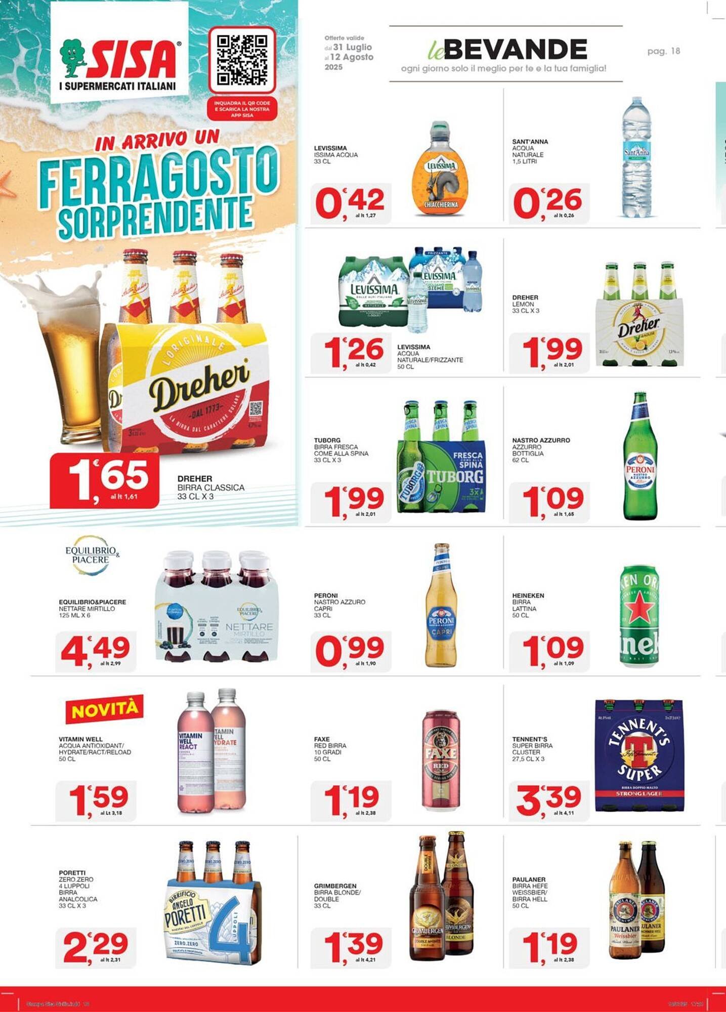 Volantino Sisa (2025-07-31 - 2025-08-12)