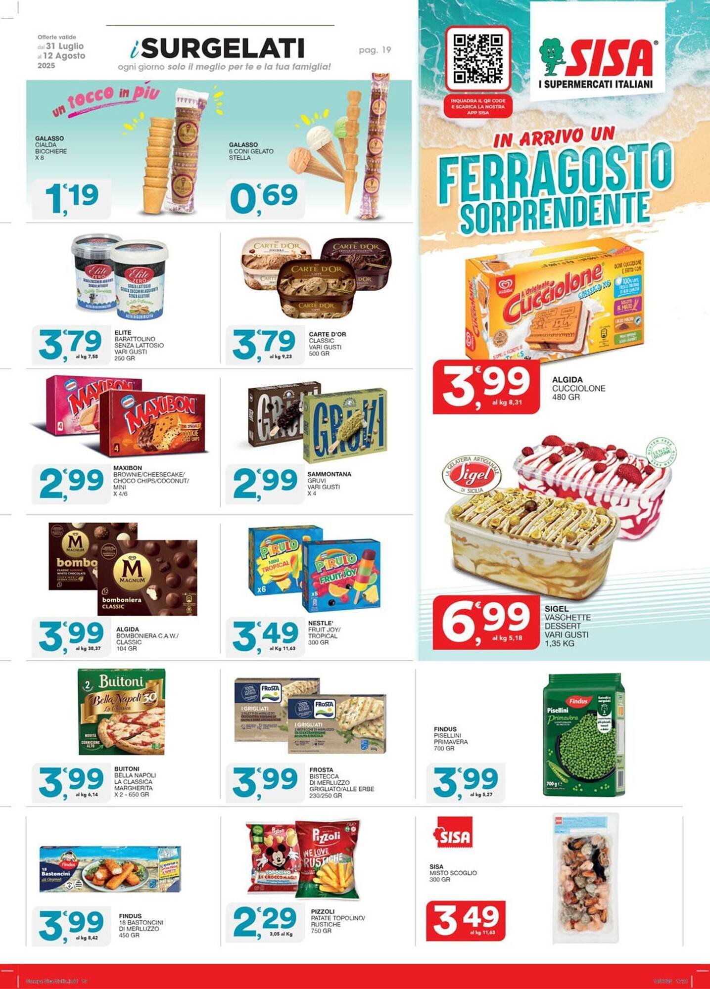 Volantino Sisa (2025-07-31 - 2025-08-12)