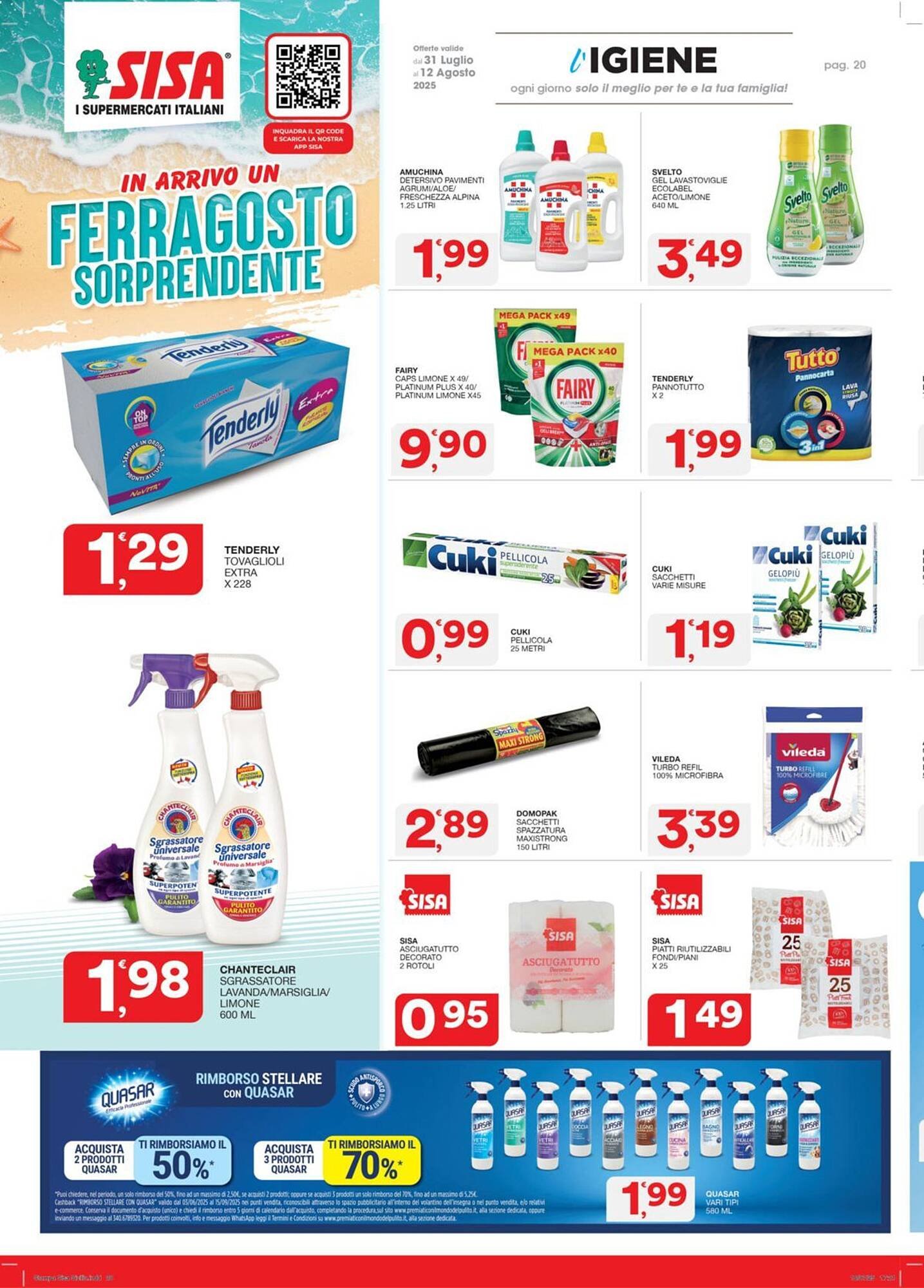 Volantino Sisa (2025-07-31 - 2025-08-12)