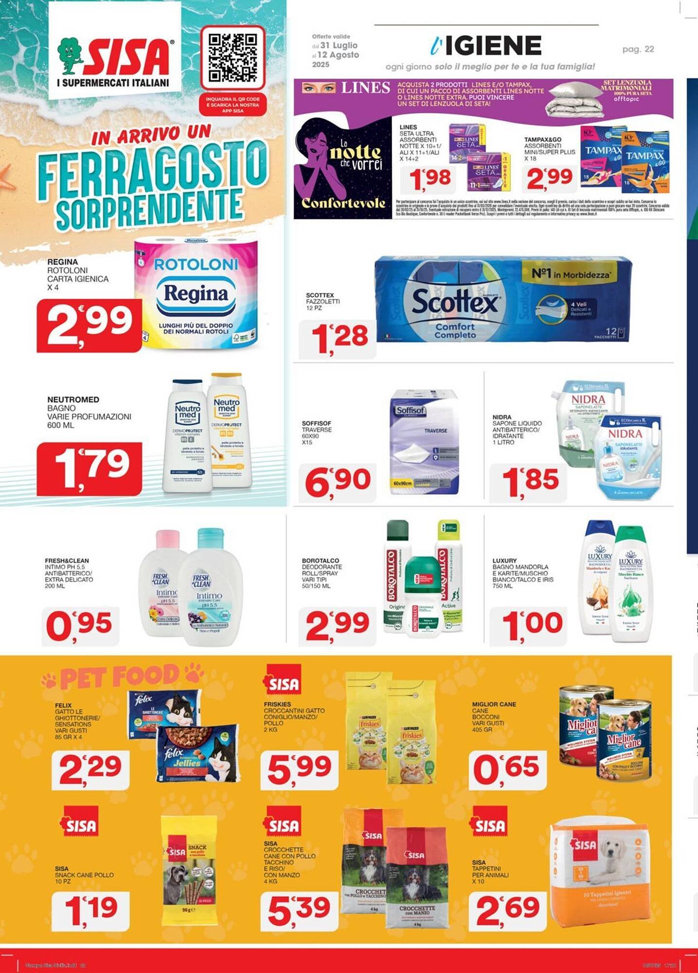 Volantino Sisa (2025-07-31 - 2025-08-12)