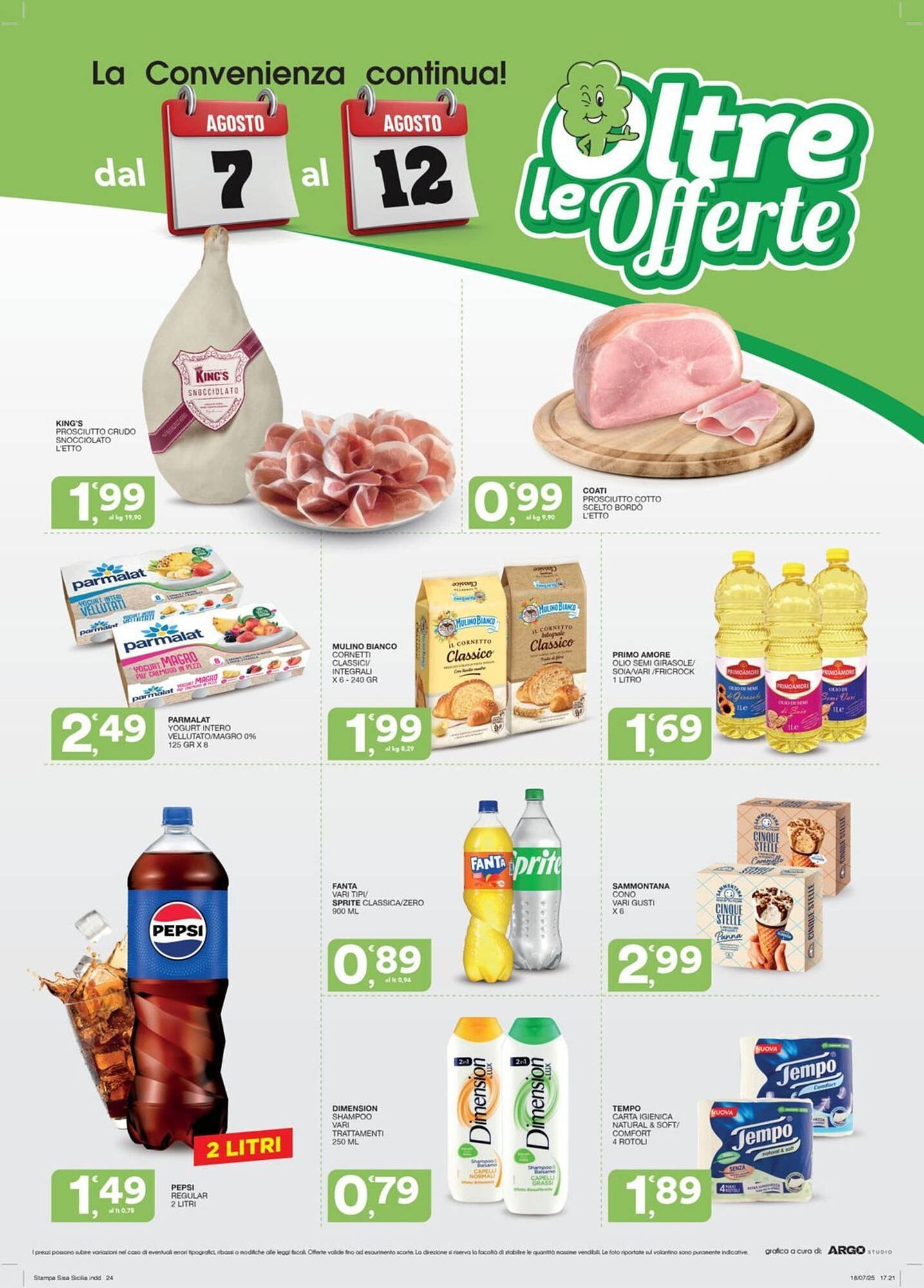 Volantino Sisa (2025-07-31 - 2025-08-12)