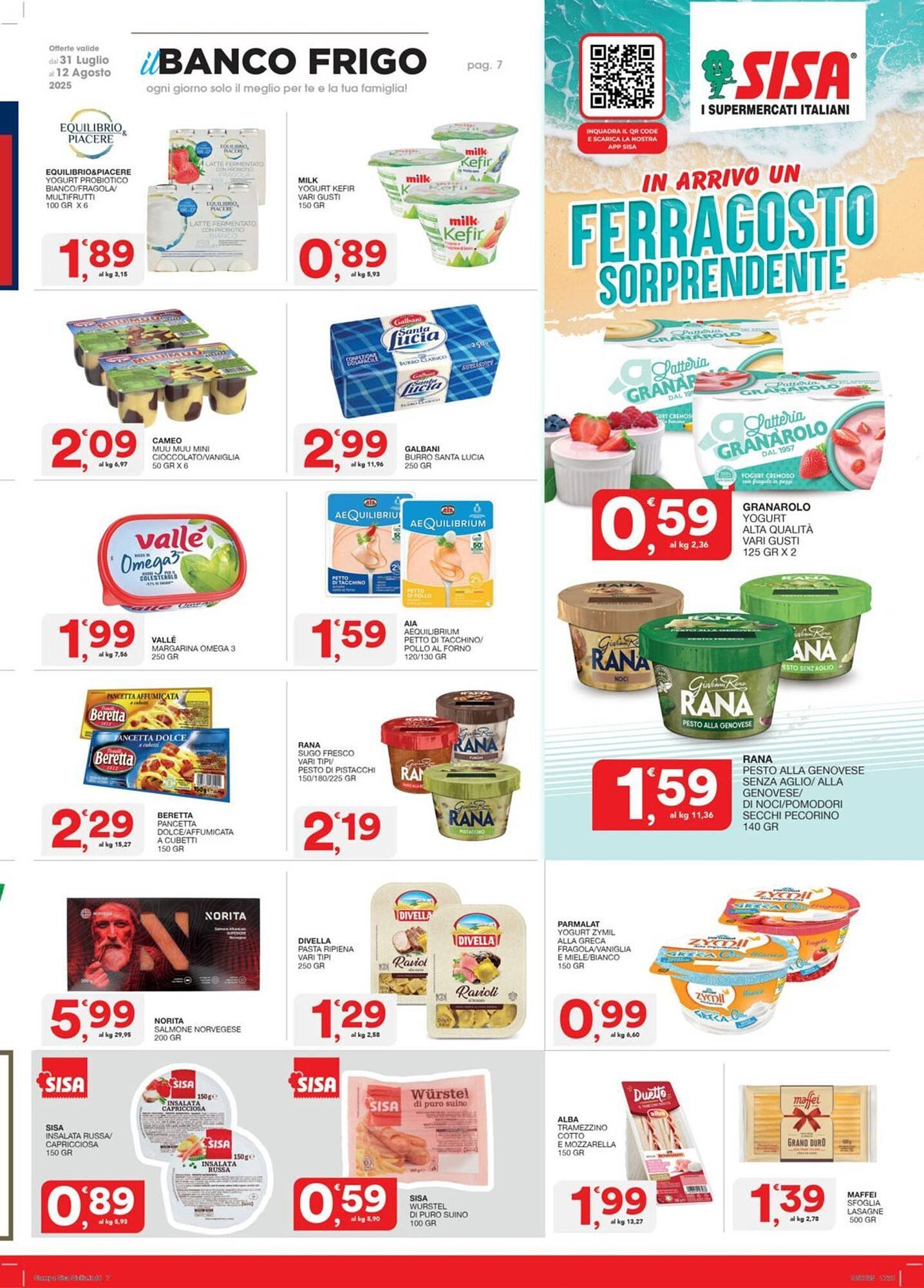 Volantino Sisa (2025-07-31 - 2025-08-12)