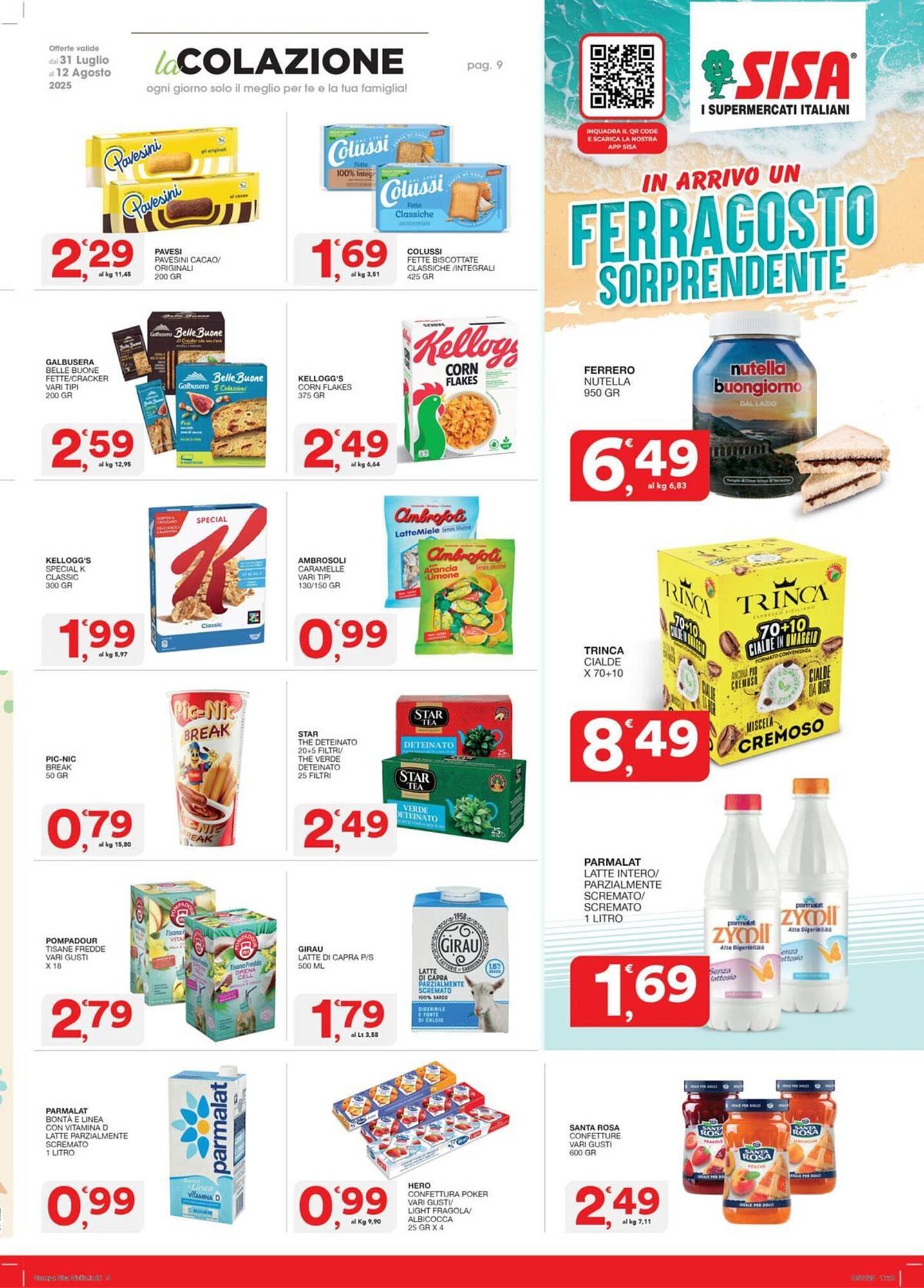 Volantino Sisa (2025-07-31 - 2025-08-12)