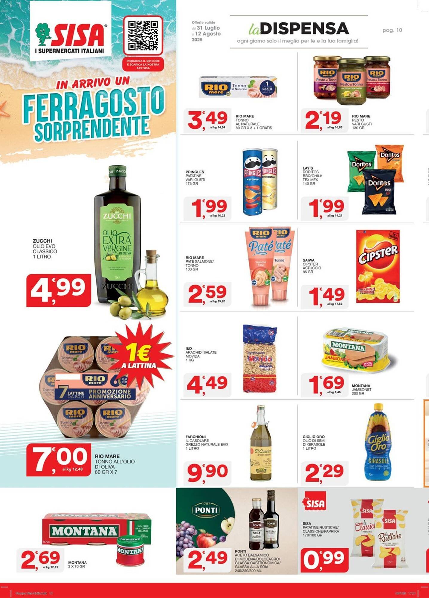Volantino Sisa (2025-07-31 - 2025-08-12)