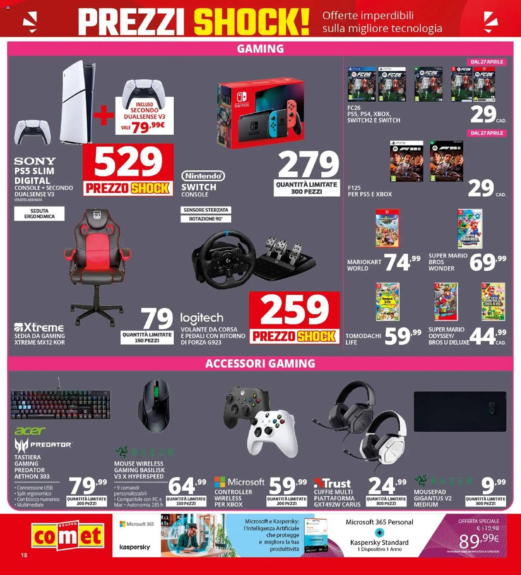 Volantino Comet (2026-04-23 - 2026-05-07)