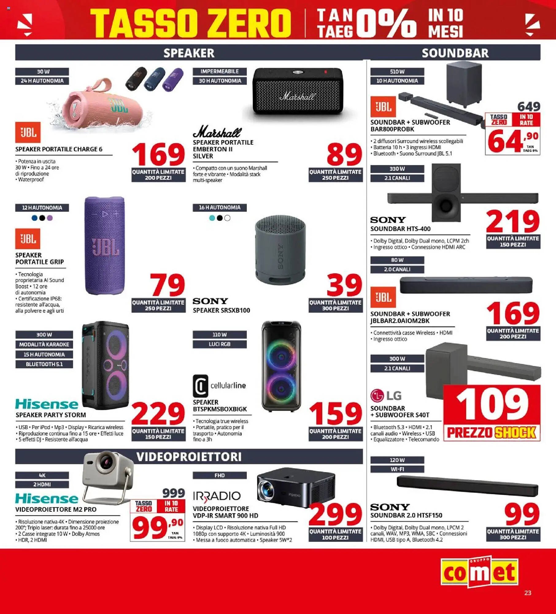 Volantino Comet (2026-04-23 - 2026-05-07)