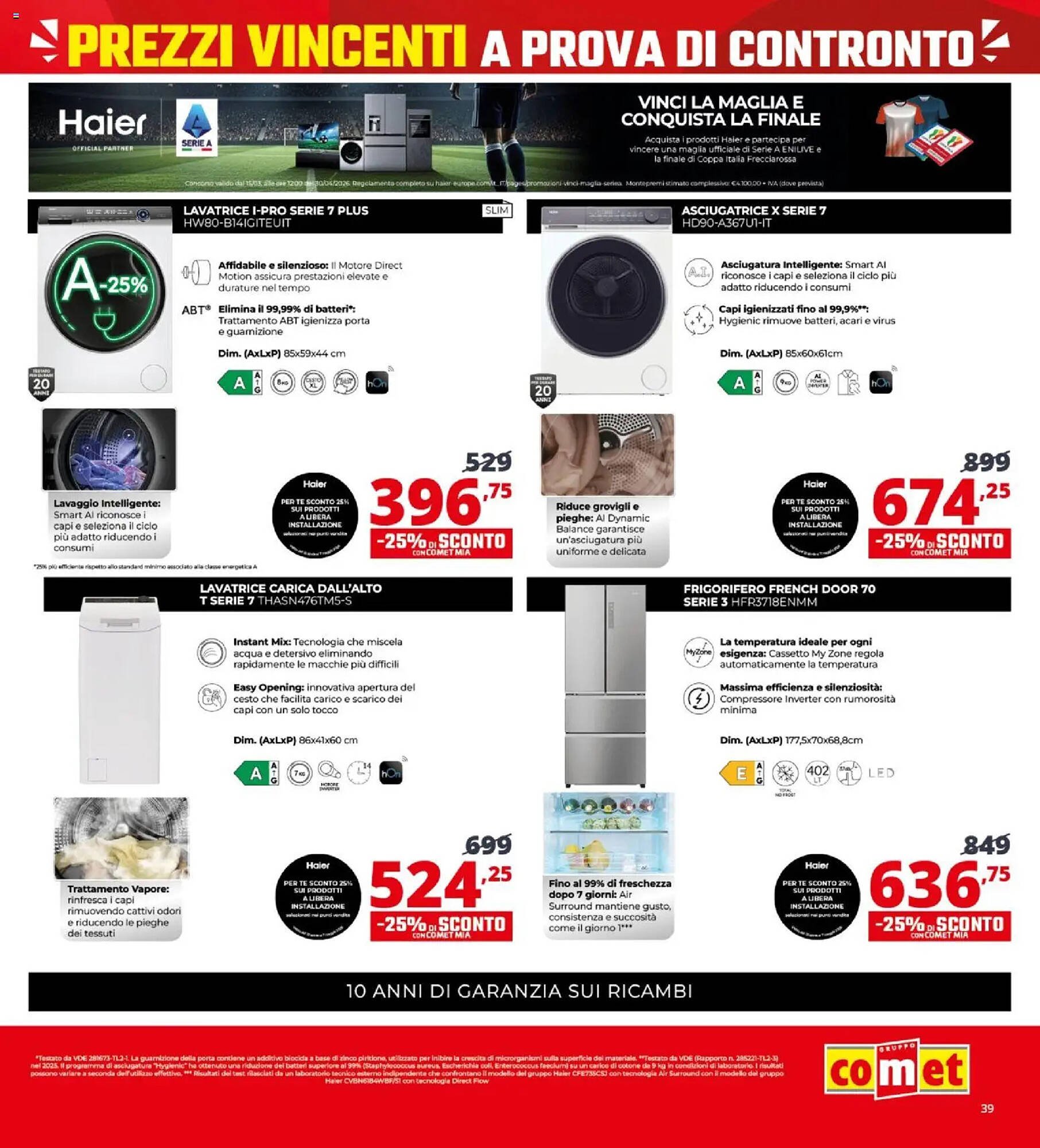 Volantino Comet (2026-04-23 - 2026-05-07)