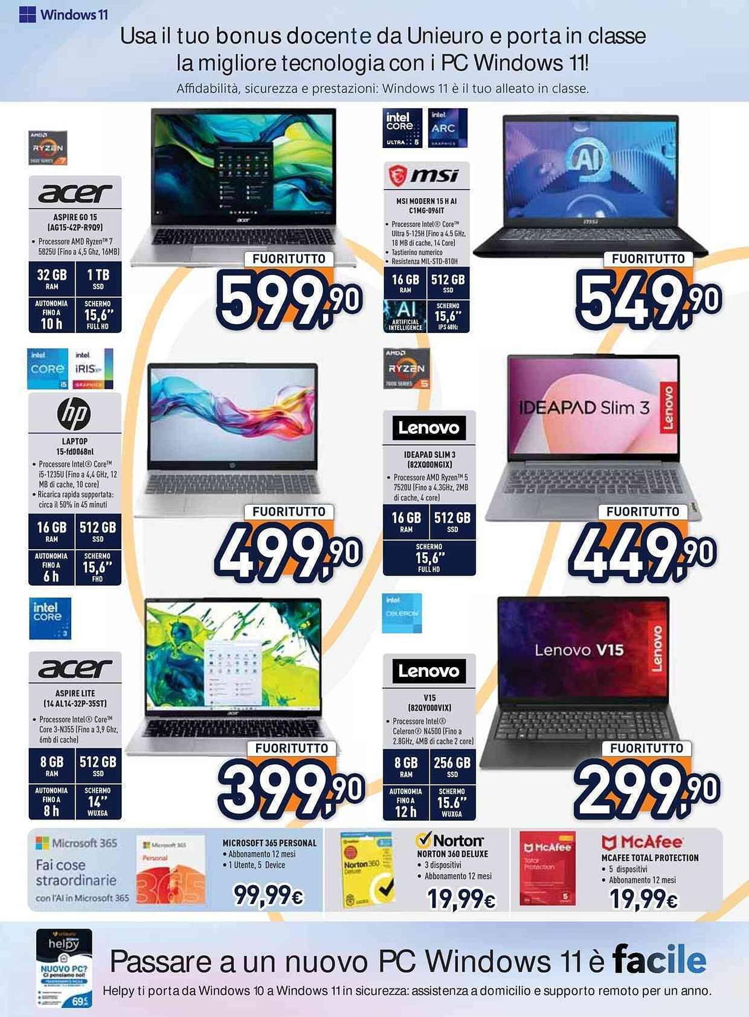 Volantino Unieuro (2025-08-14 - 2025-08-21)