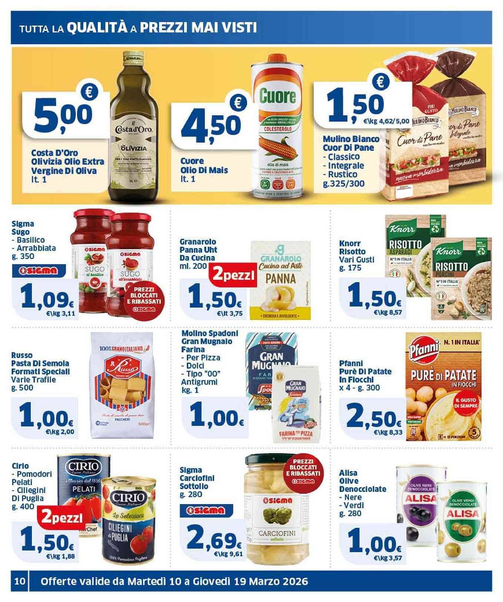 Volantino Sigma (2026-03-10 - 2026-03-19)