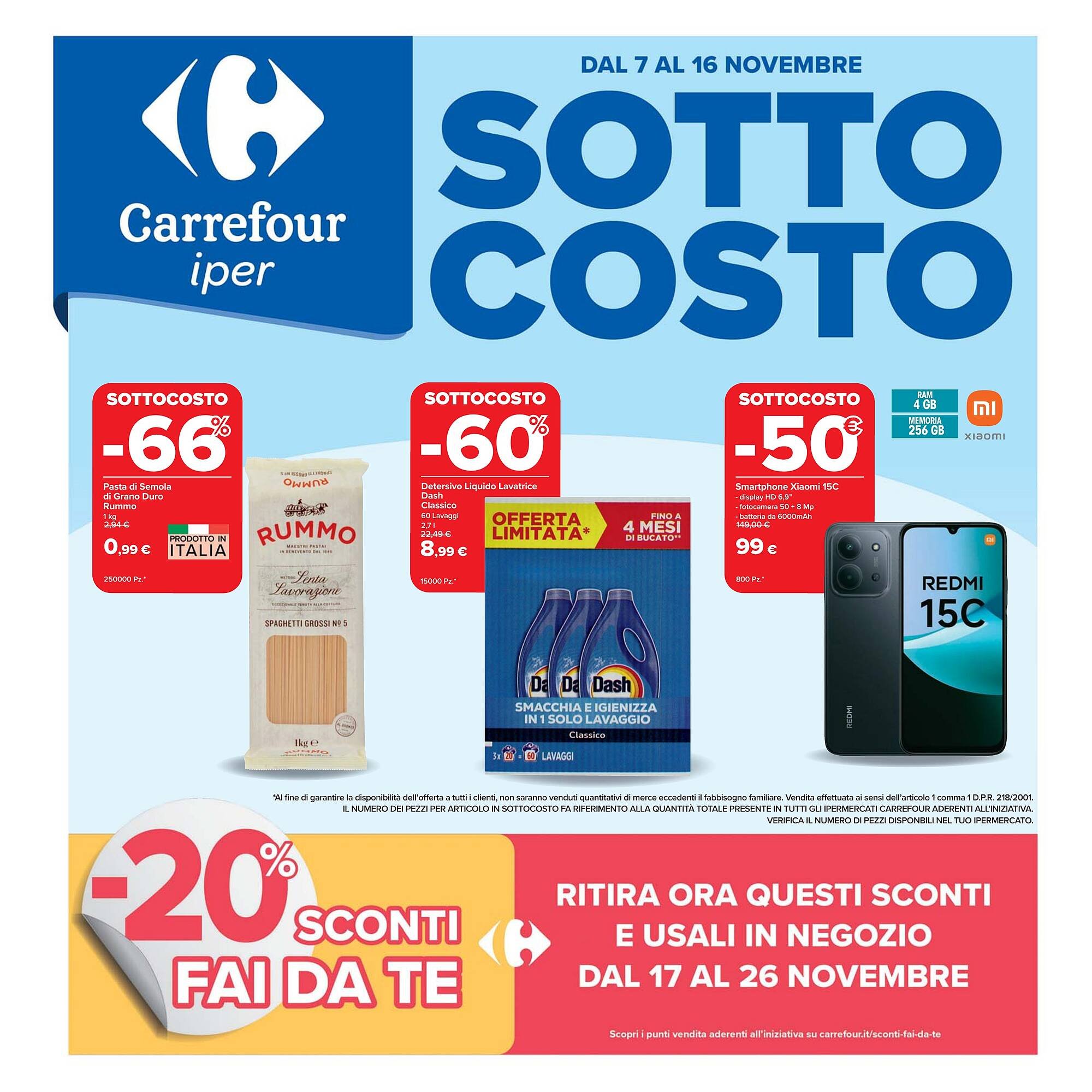 Volantino Carrefour (2025-11-07 - 2025-11-16)