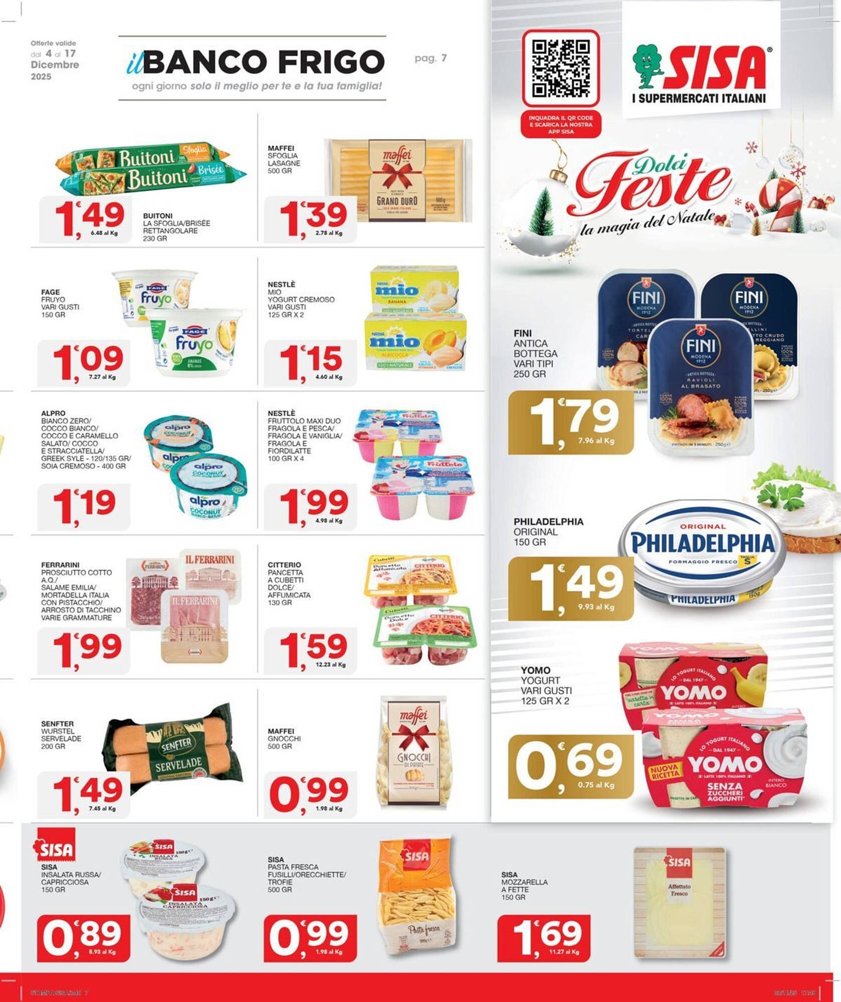 Volantino Sisa (2025-12-04 - 2025-12-17)