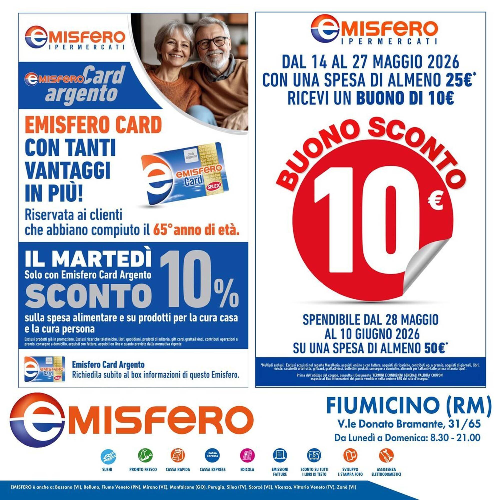 Volantino Emisfero (2026-05-14 - 2026-05-27)