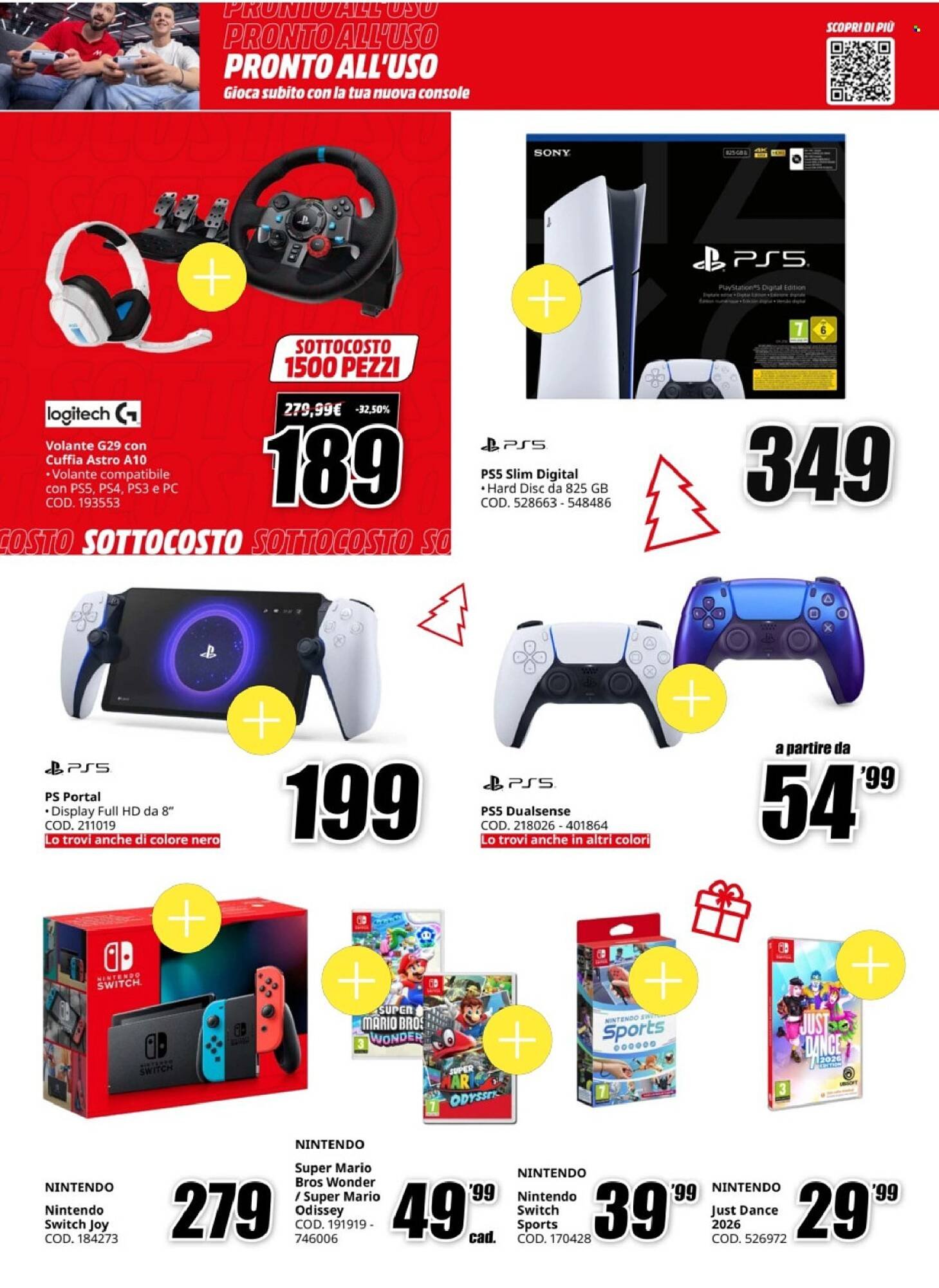 Volantino MediaWorld (2025-12-05 - 2025-12-14)